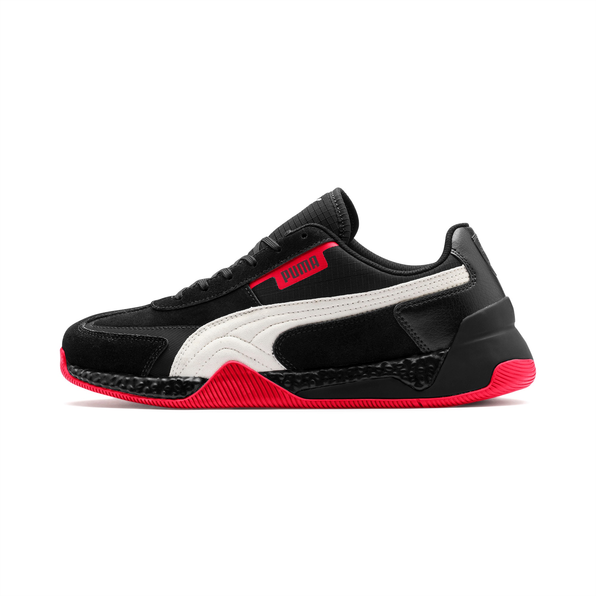 Sneakers Ferrari Speed HYBRID LS uomo | Blk-Pstl Prchmnt-Rosso Corsa | PUMA  Motorsport | PUMA Italia