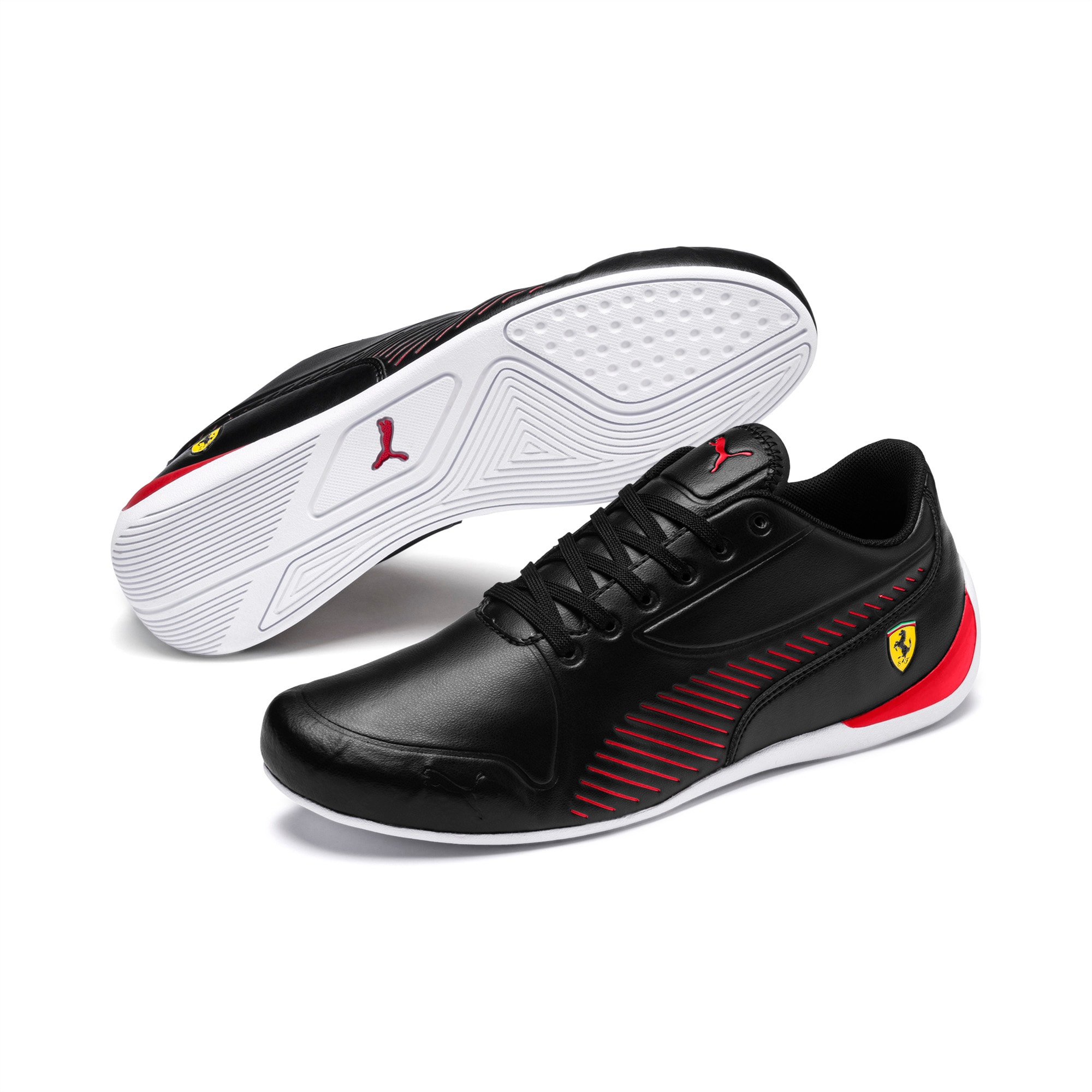 puma black rosso corsa