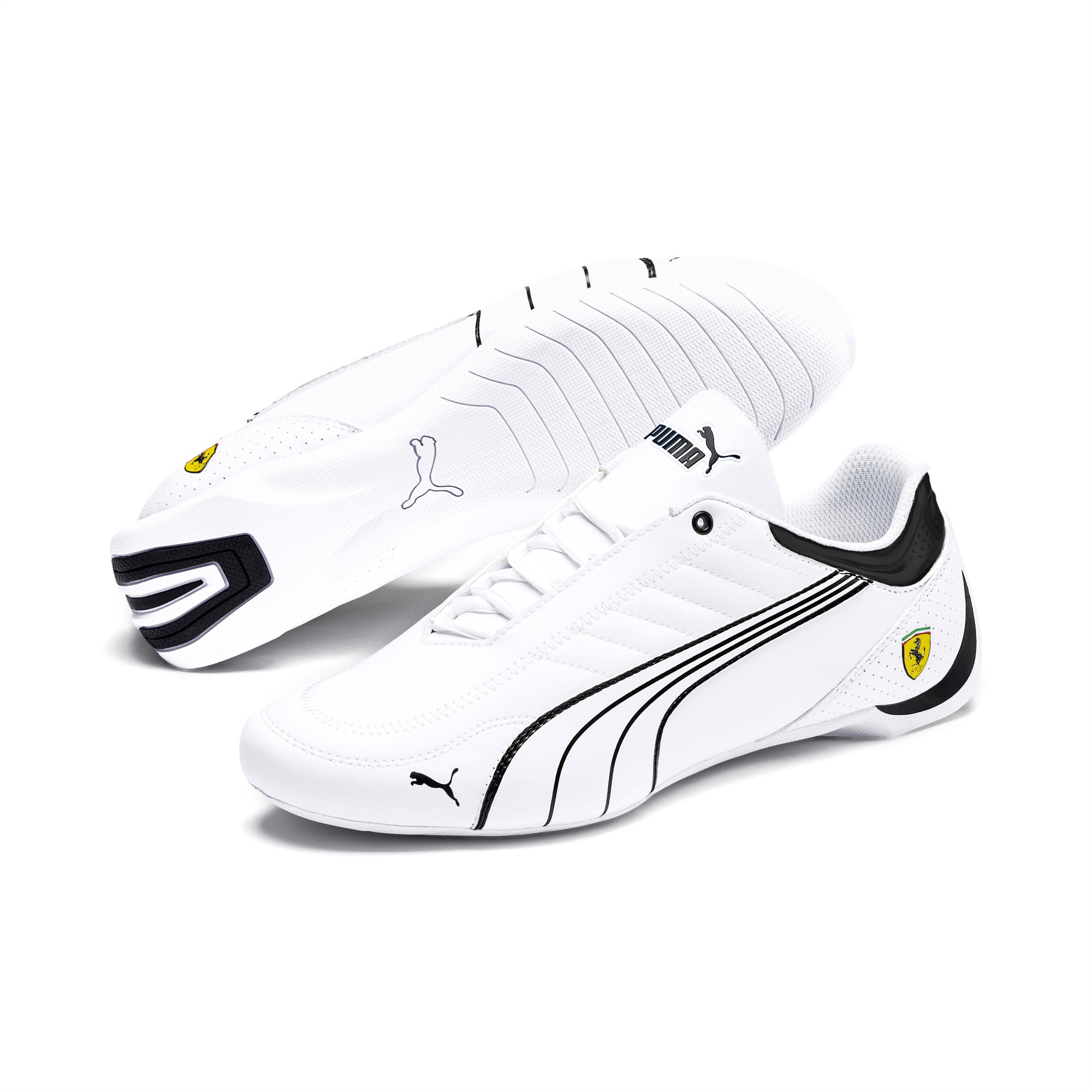 Buty Sportowe Ferrari Future Kart Cat White Black Galaxy Blue