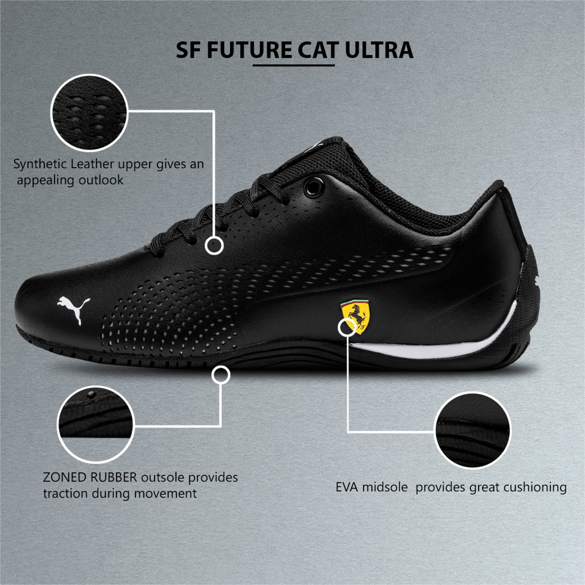 SF Drift Cat 5 Ultra II Youth Shoes | PUMA