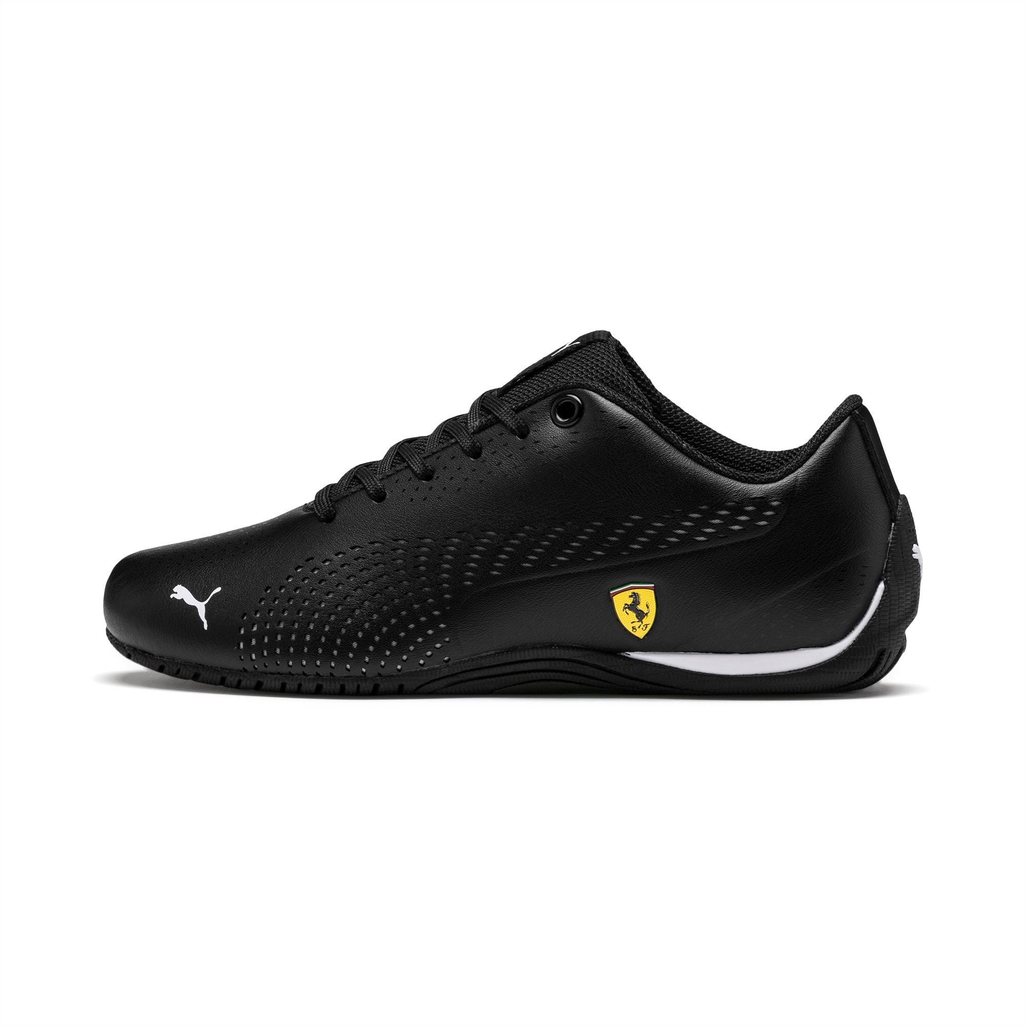 Scuderia Ferrari Drift Cat 5 Ultra II Shoes JR | Puma Black-Puma White |  PUMA Scuderia Ferrari | PUMA
