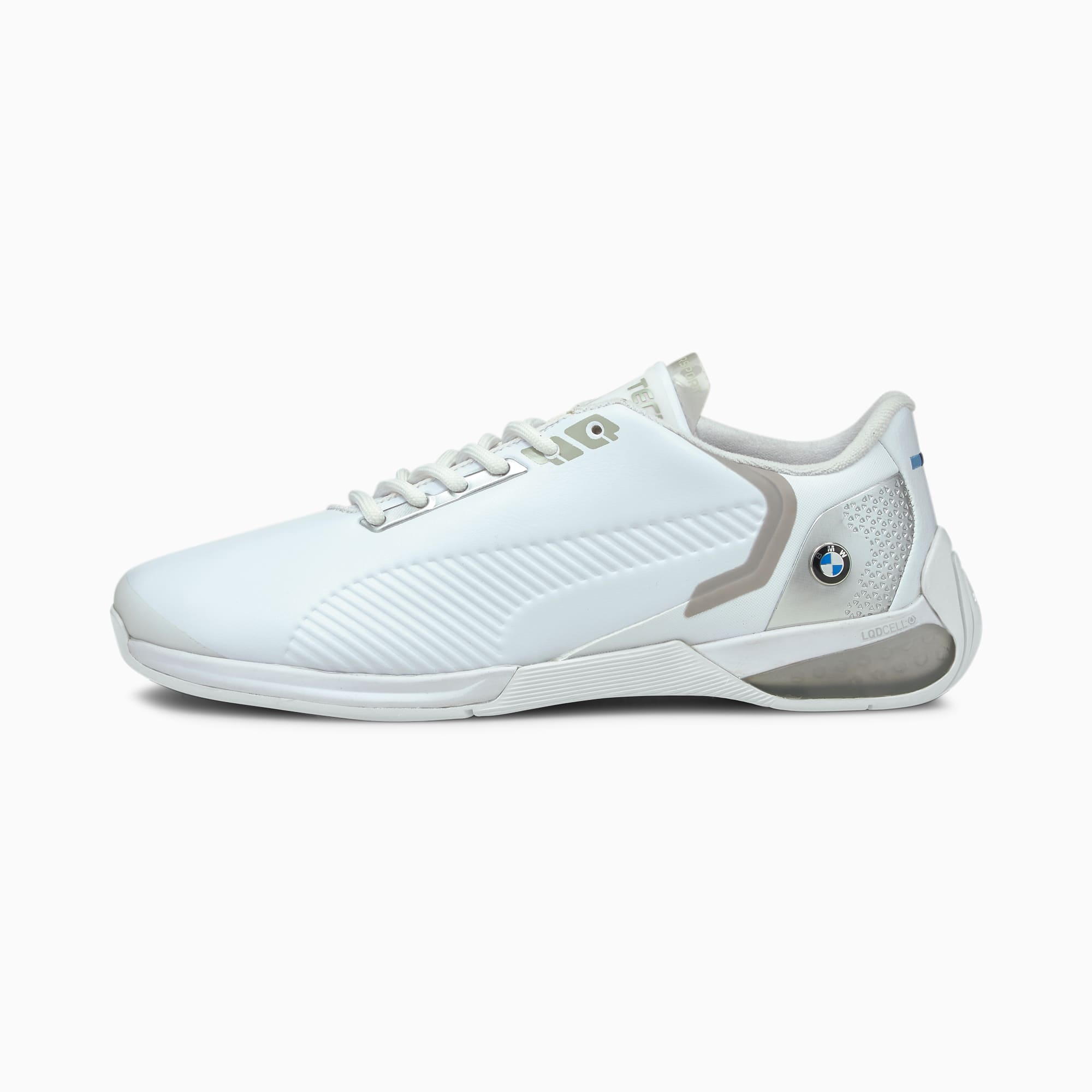 puma white motorsport shoes