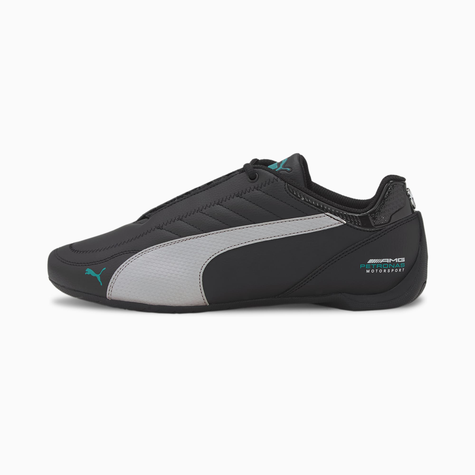 puma black and grey shoes