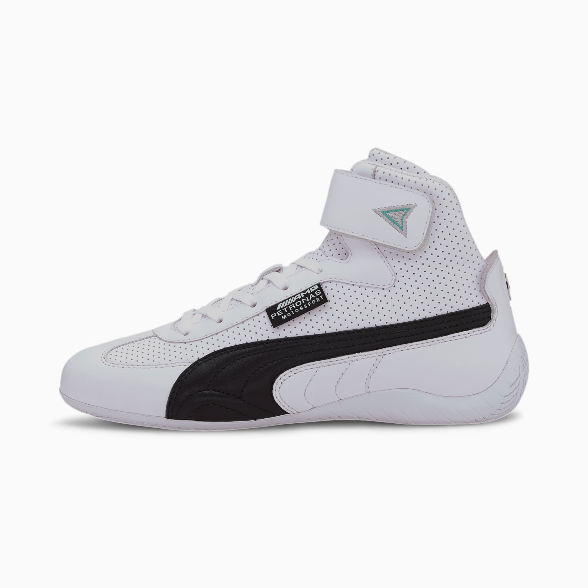 puma mid top shoes