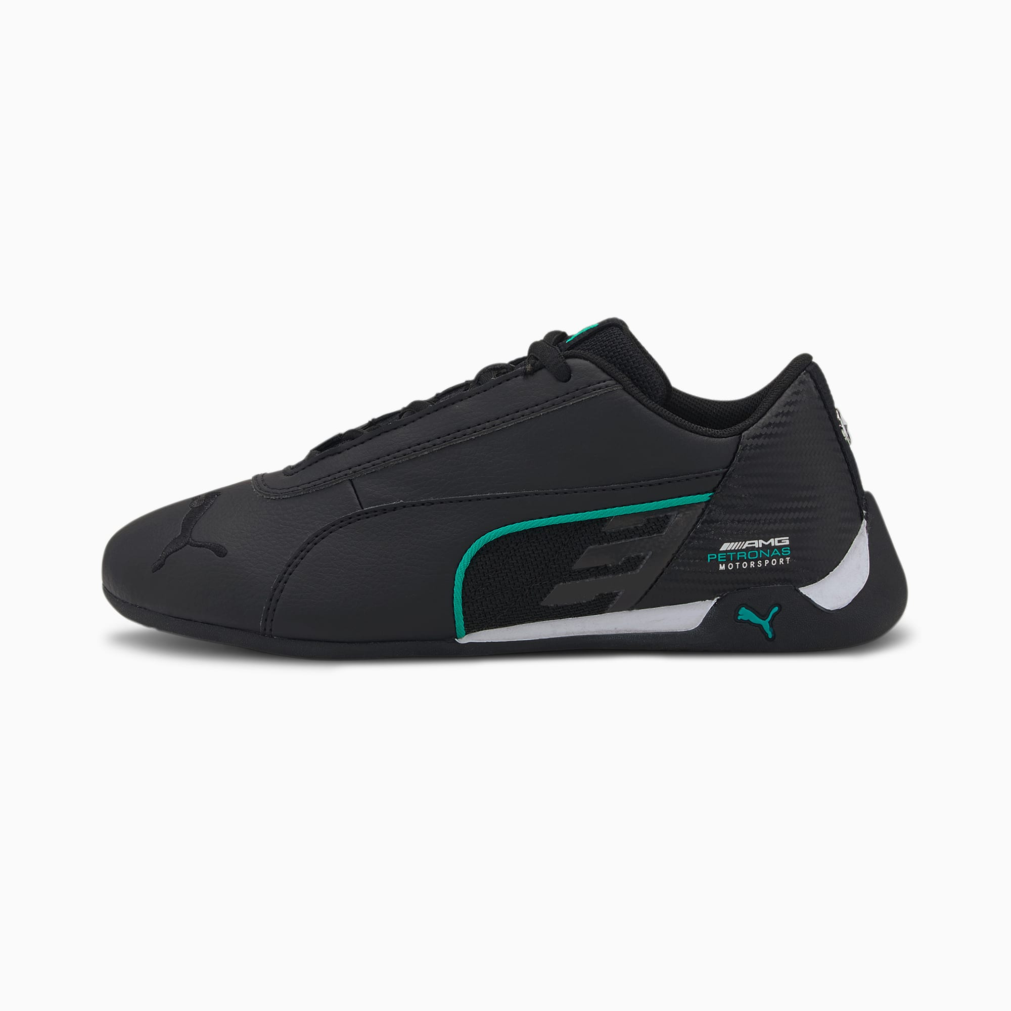 Mercedes R Cat Youth Trainers Puma Black Puma White Puma Motorsport Puma United Kingdom