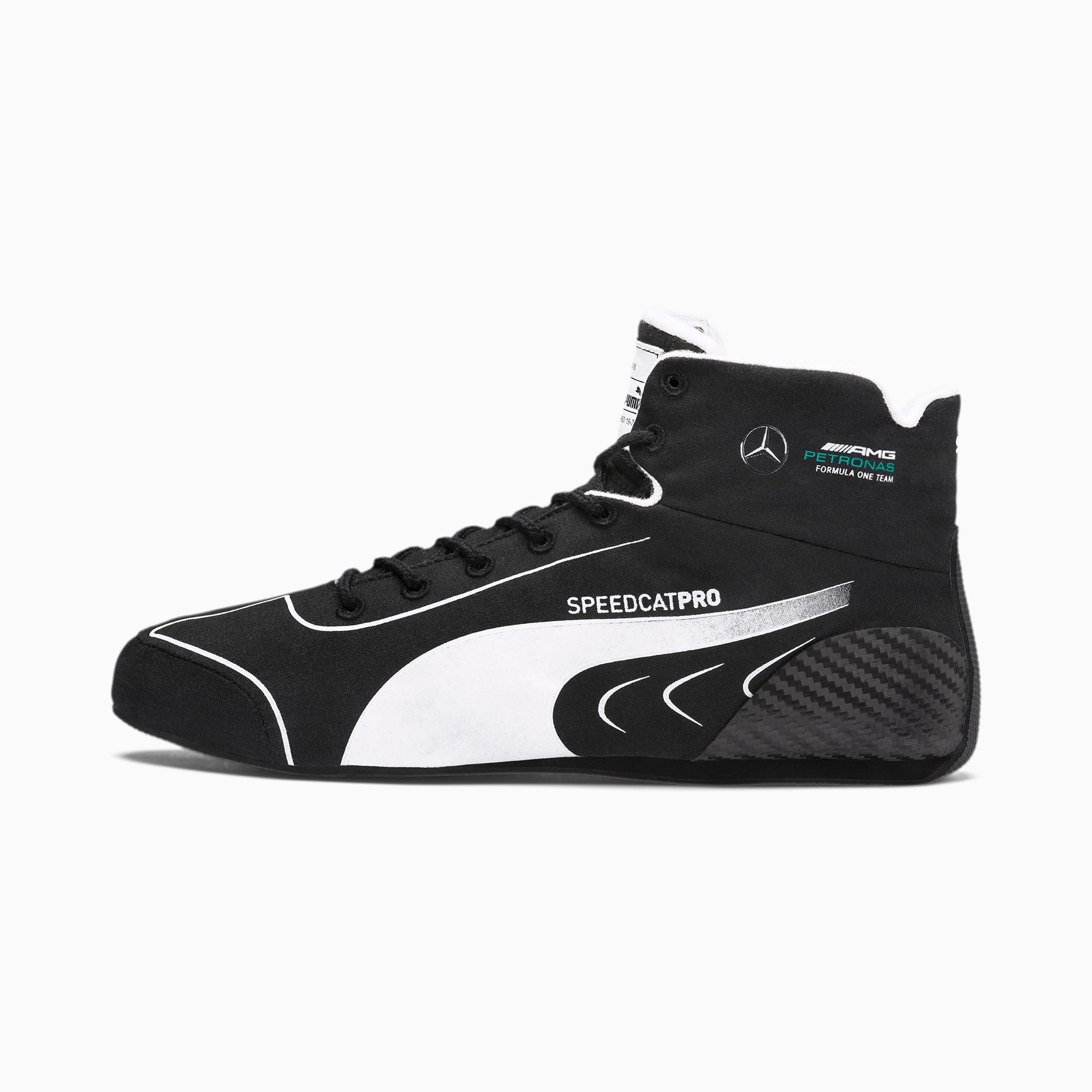 puma black speed cat shoes