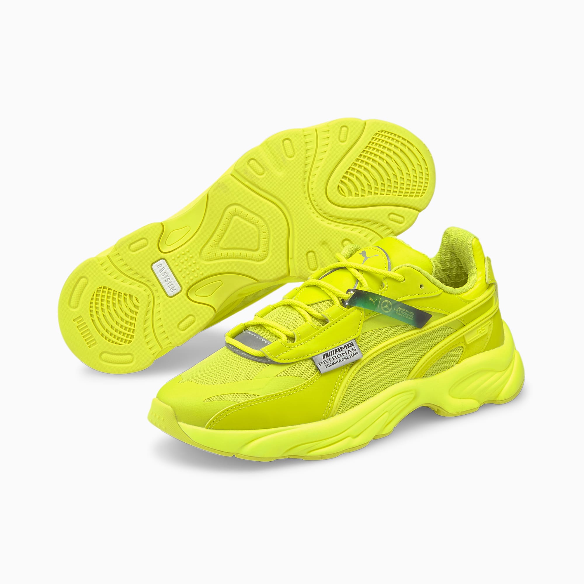 Puma mercedes shoes yellow clearance