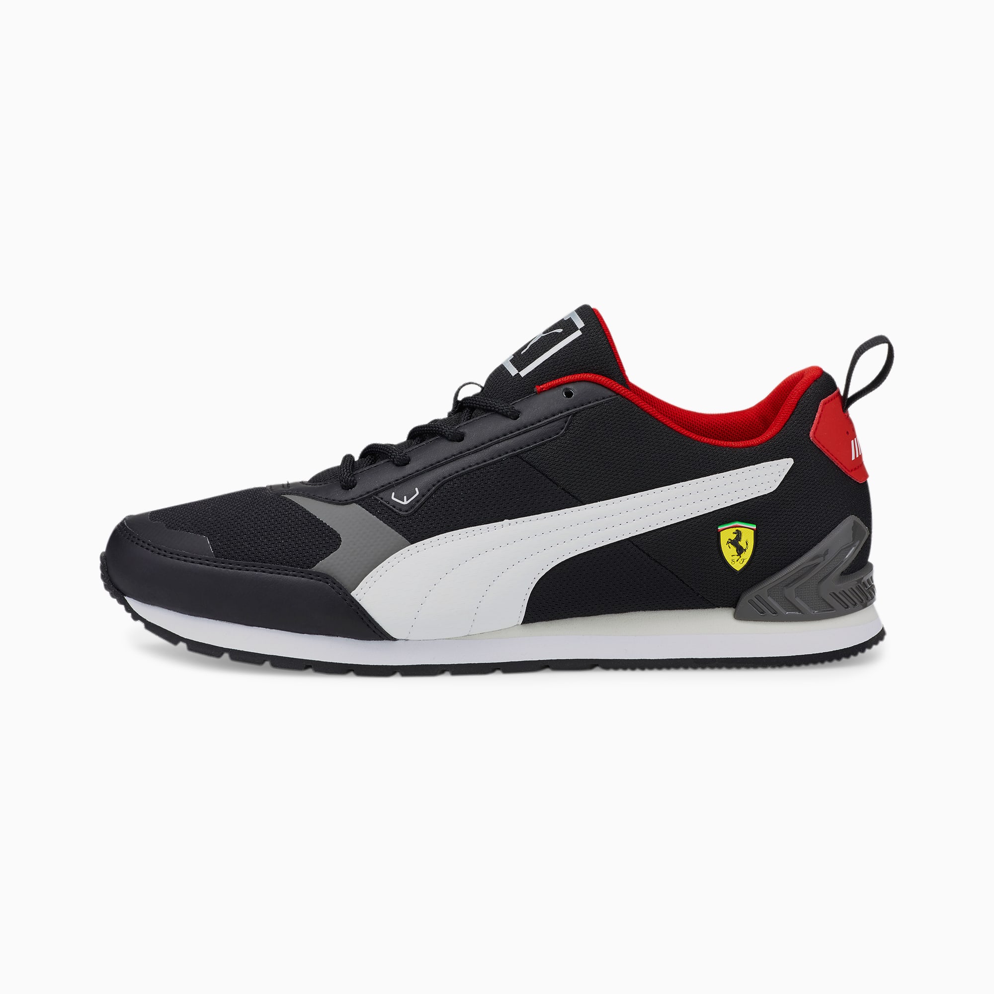 Tenis Puma Para Hombre Ferrari Track Racer En Color Blanco.