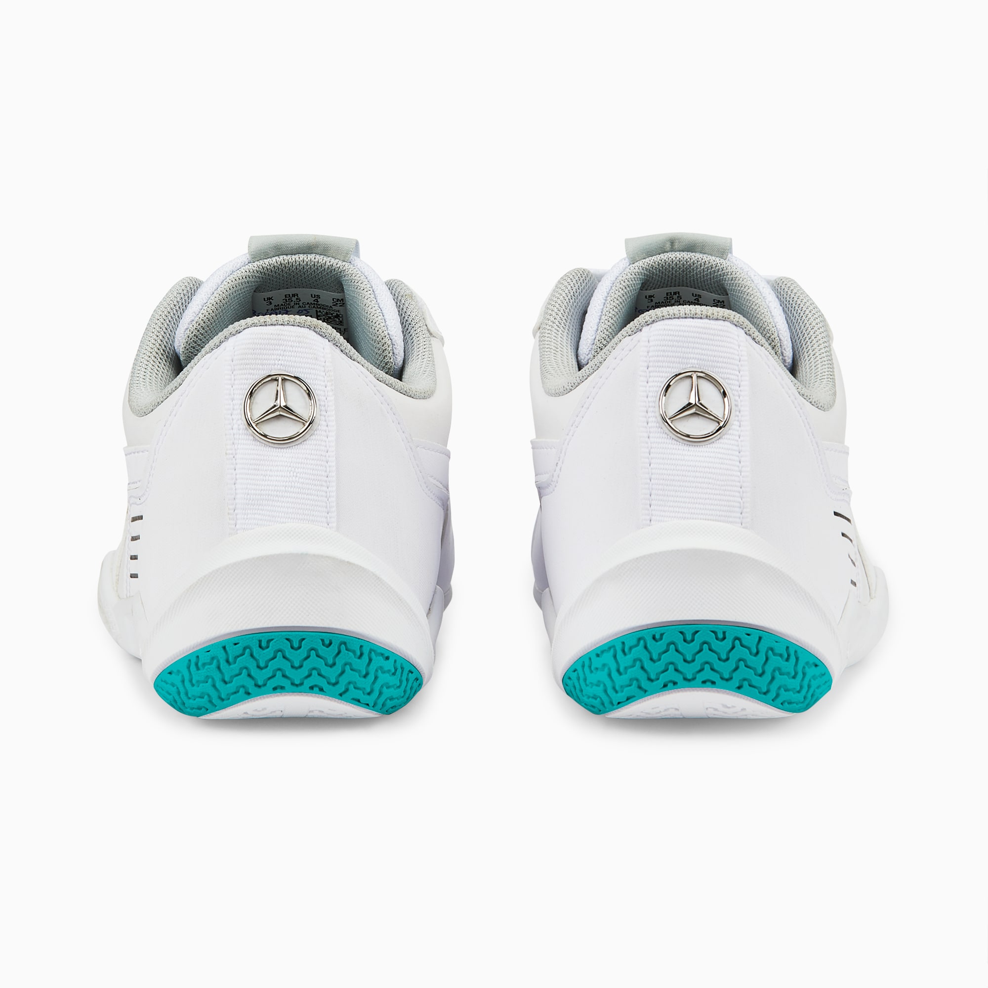 Puma mercedes shoes white top