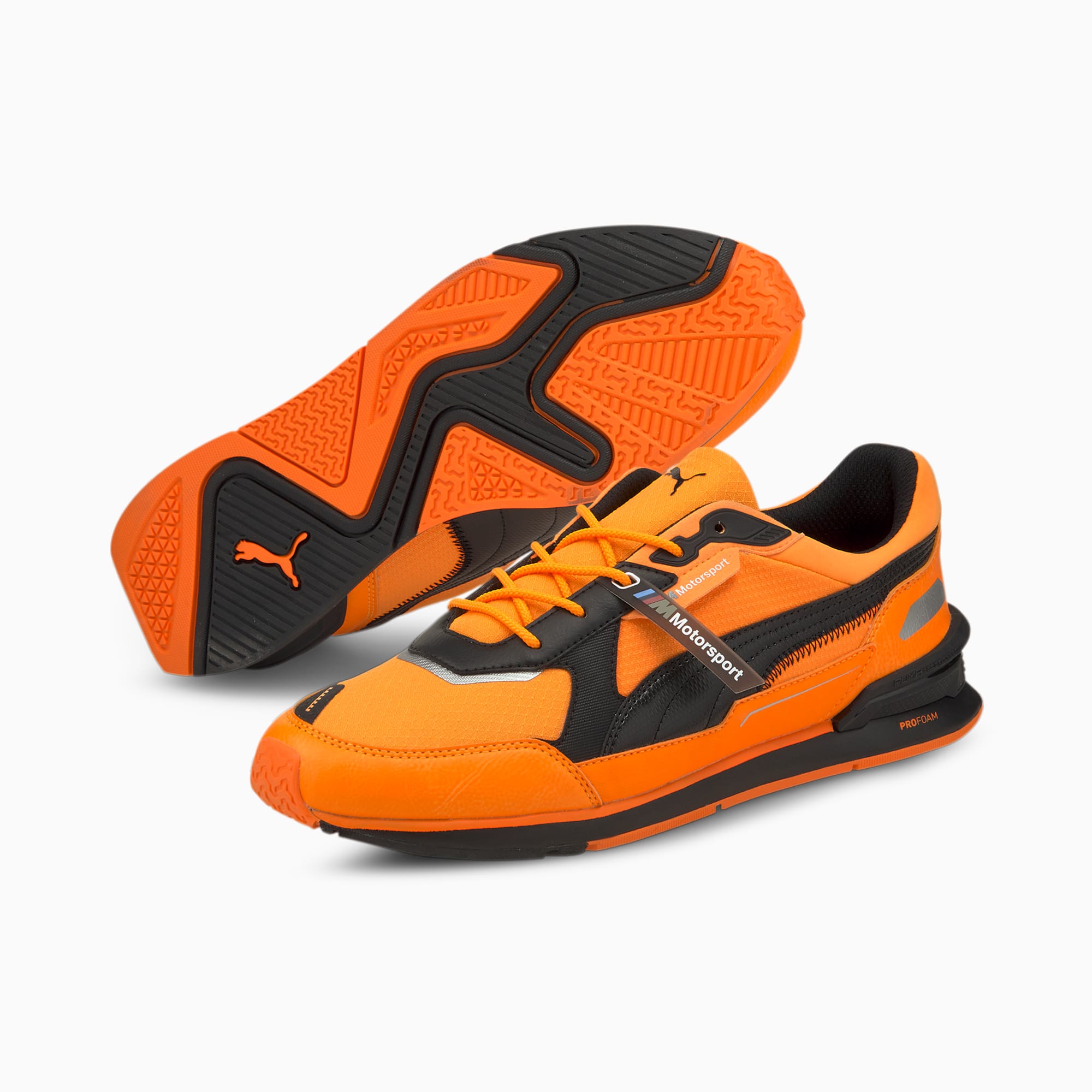 Puma bmw shoes orange hot sale