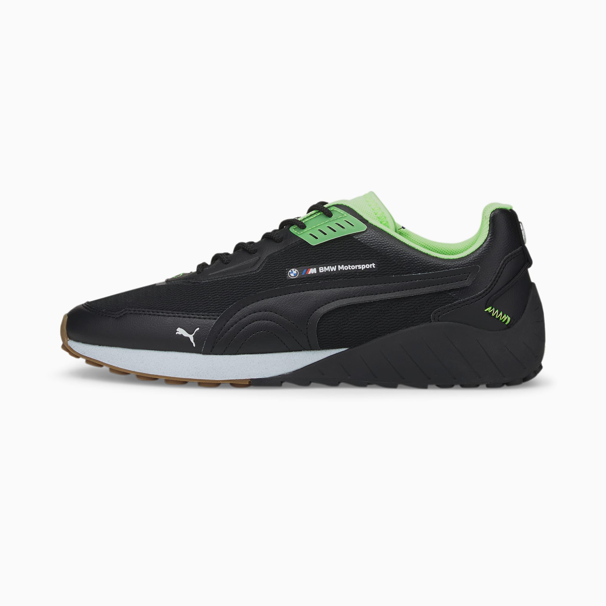 BMW M Motorsport SPEEDFUSION Motorsport Shoes - Puma Black-Fizzy Lime