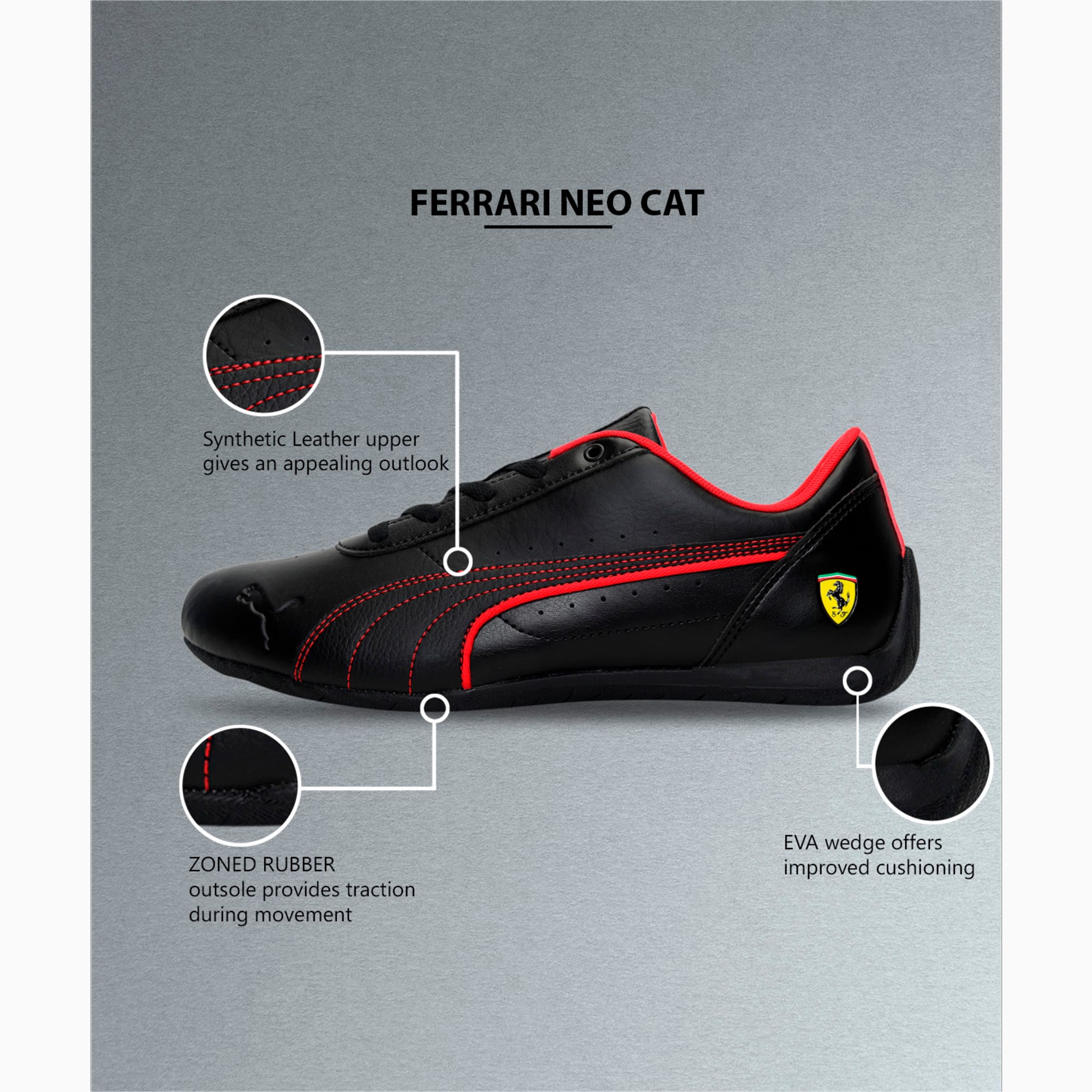 Puma ferrari leather shoes hot sale