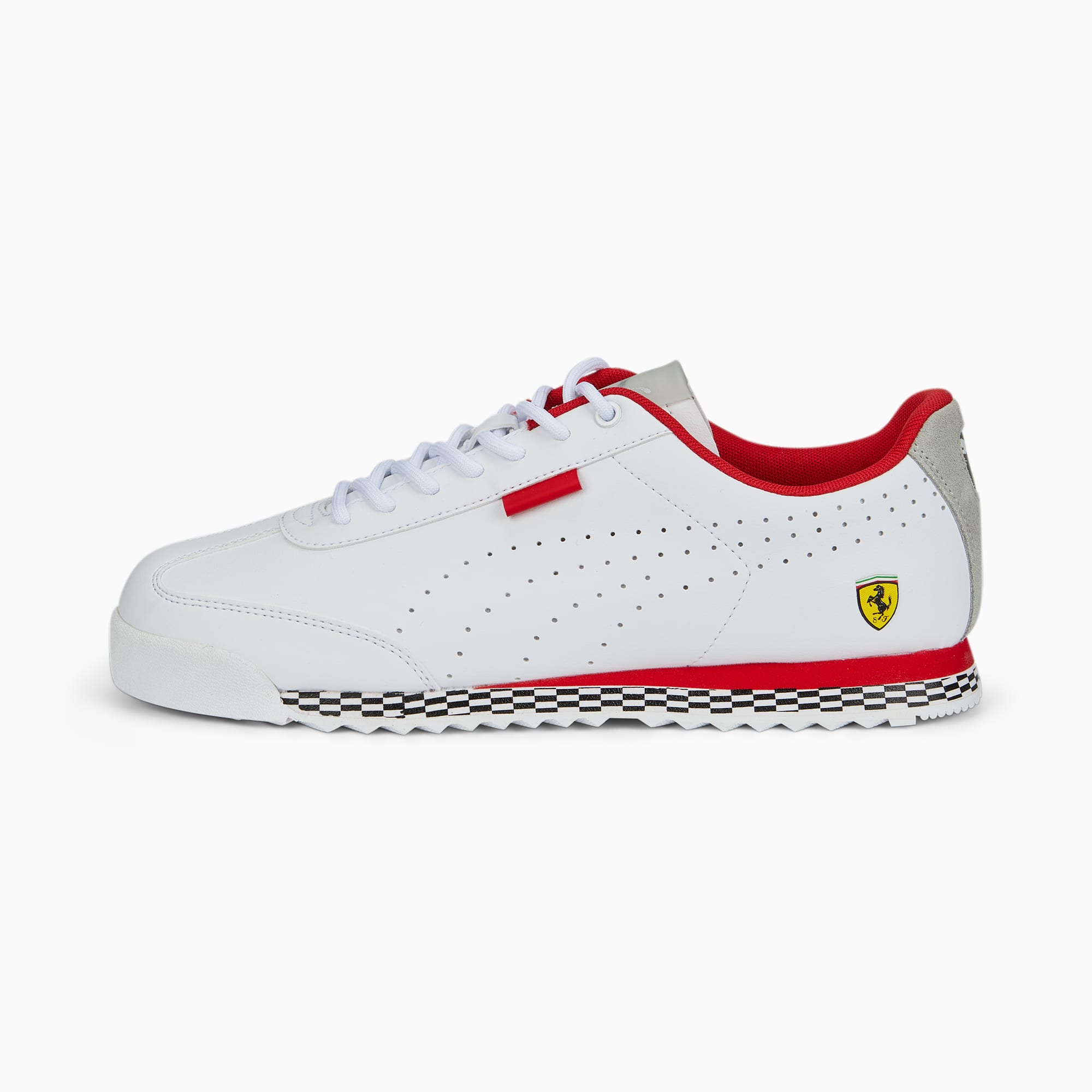 Scuderia Ferrari Roma Via Perforated Motorsport Shoes | PUMA