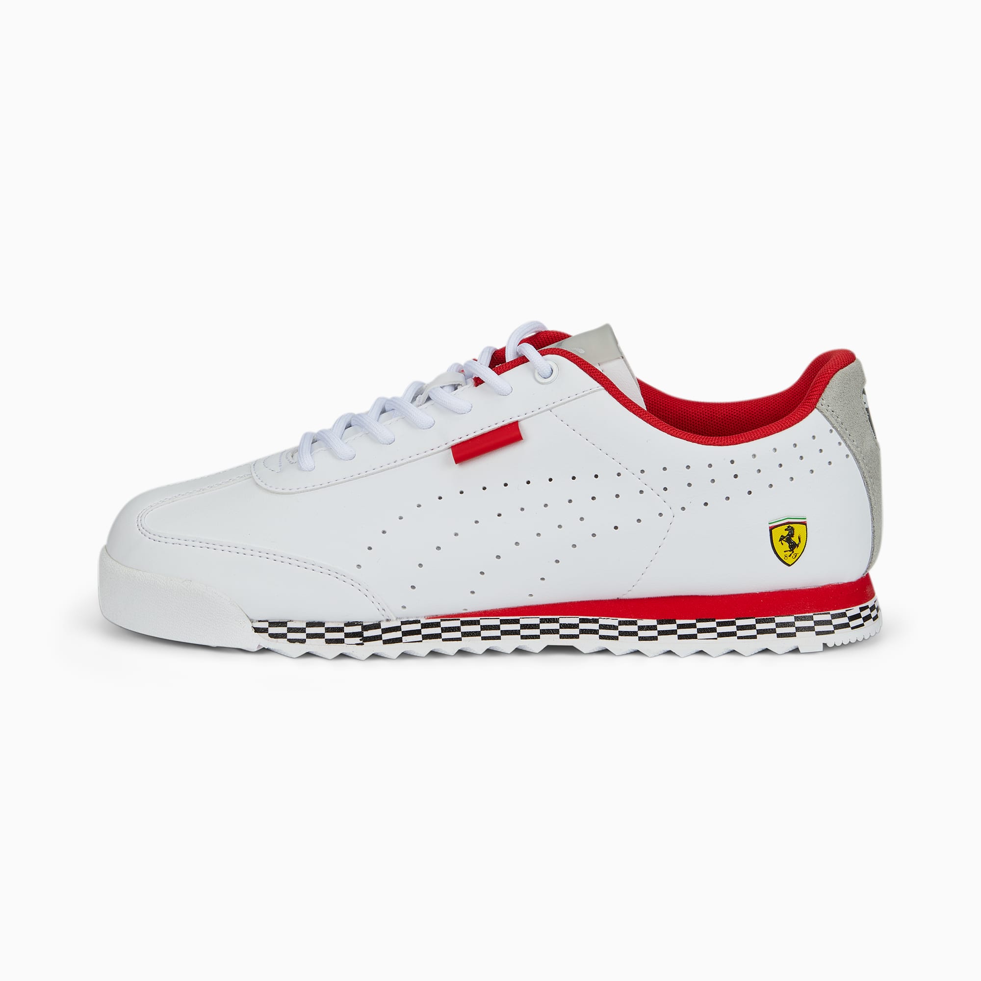 Scuderia Ferrari Roma Via Perforated Motorsport Shoes PUMA