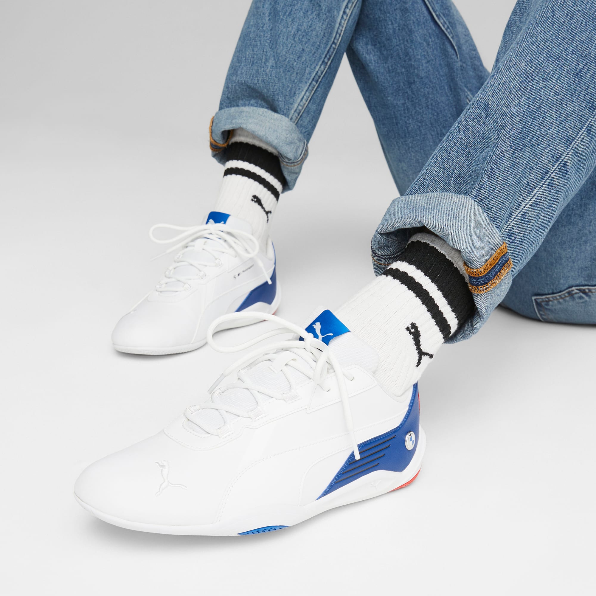 BMW M Motorsport R Cat Machina Unisex Motorsport Shoes PUMA White PUMA White PUMA Shoes PUMA