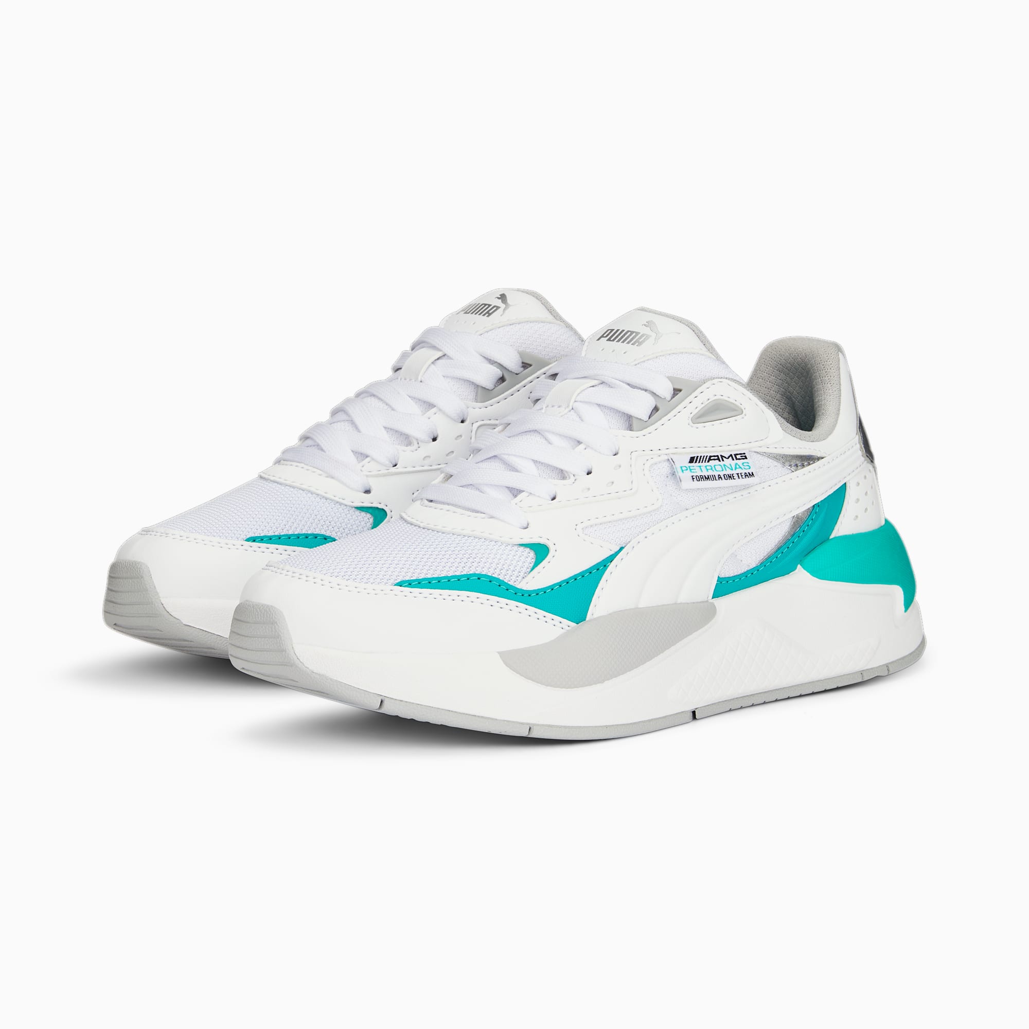 Mercedes F1 X Ray Speed Big Kids Motorsport Shoes PUMA