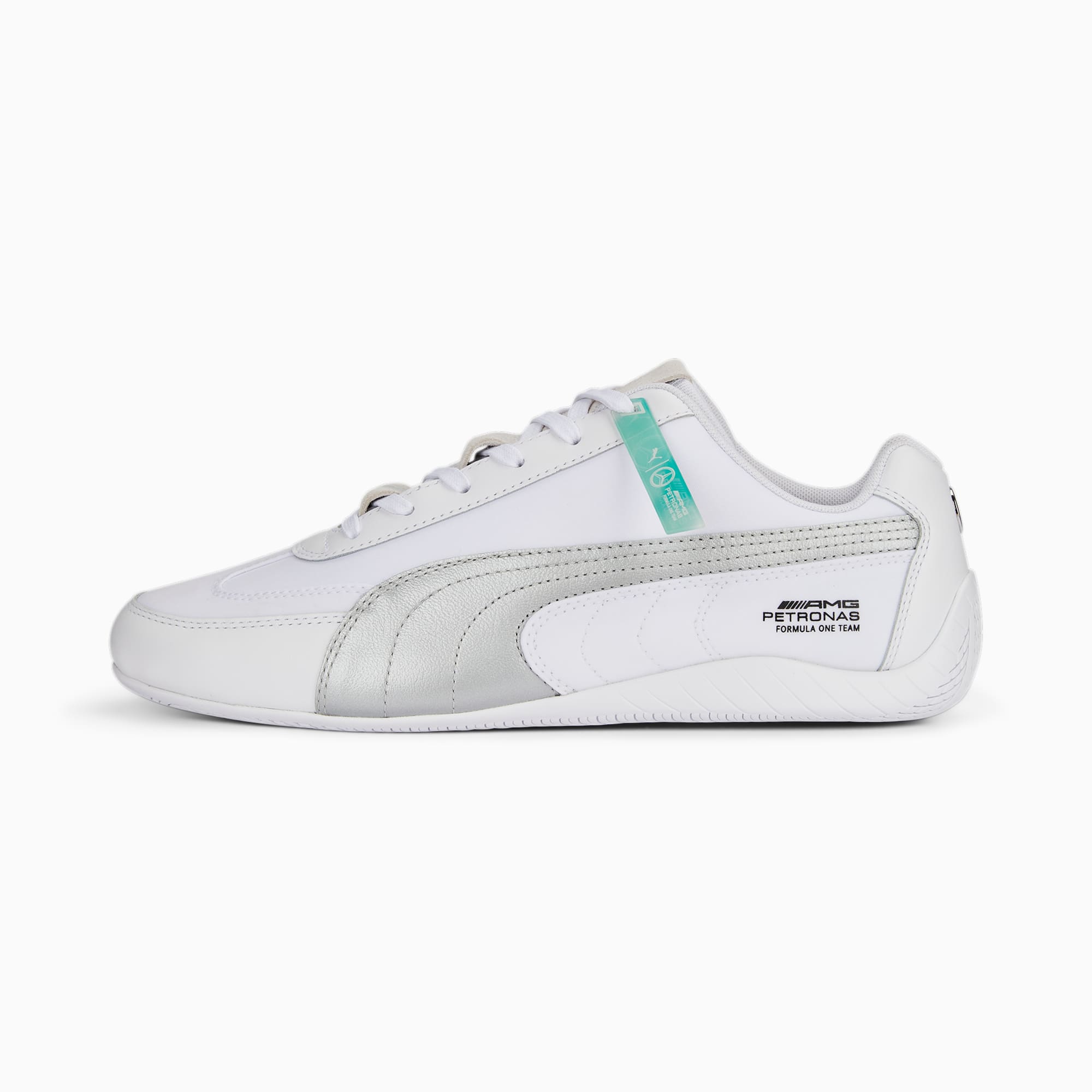 Puma mercedes white shoes 2025