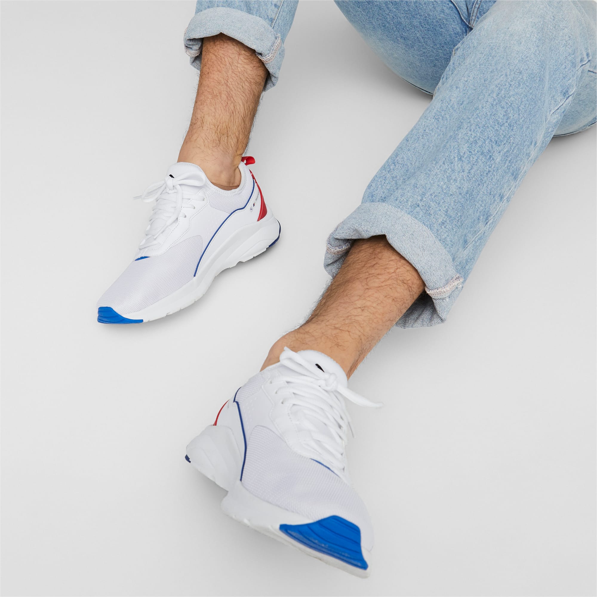 Puma white motorsport shoes on sale