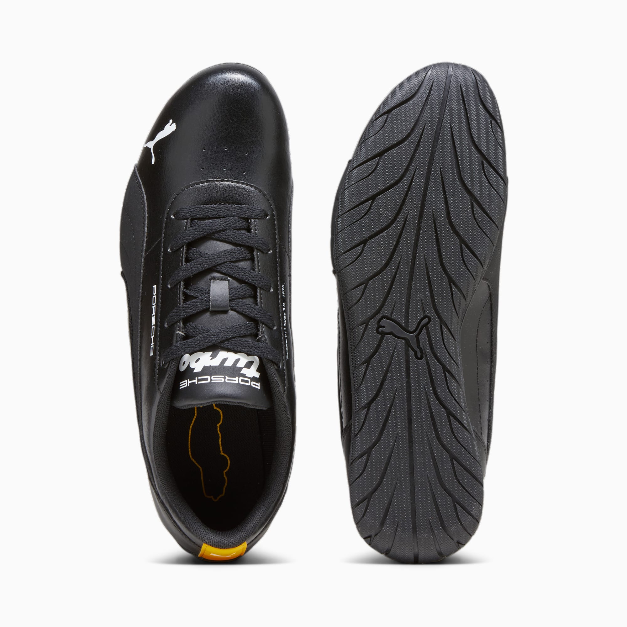 Puma PORSCHE Legacy Neo Cat - Men ́s Motorsport Shoes Sneakers Black  307210-01