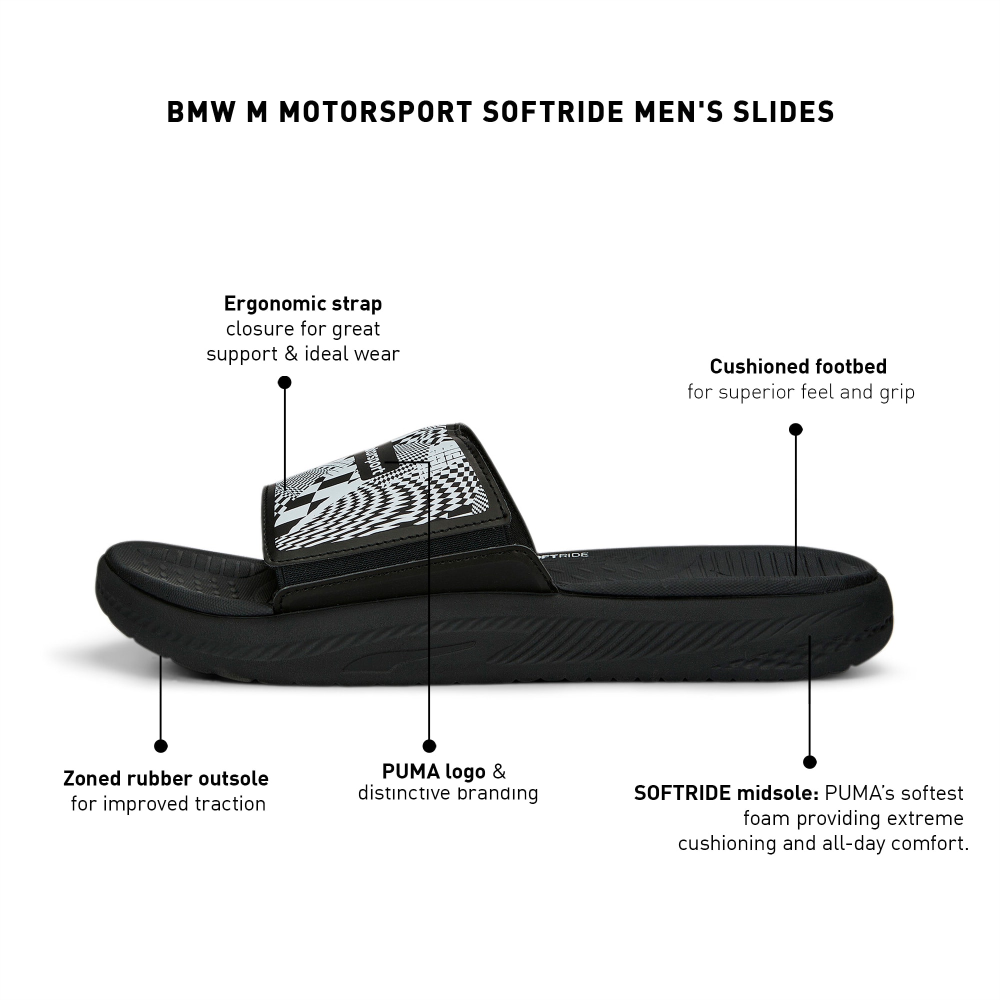 BMW M Motorsport SOFTRIDE Men s Slides PUMA