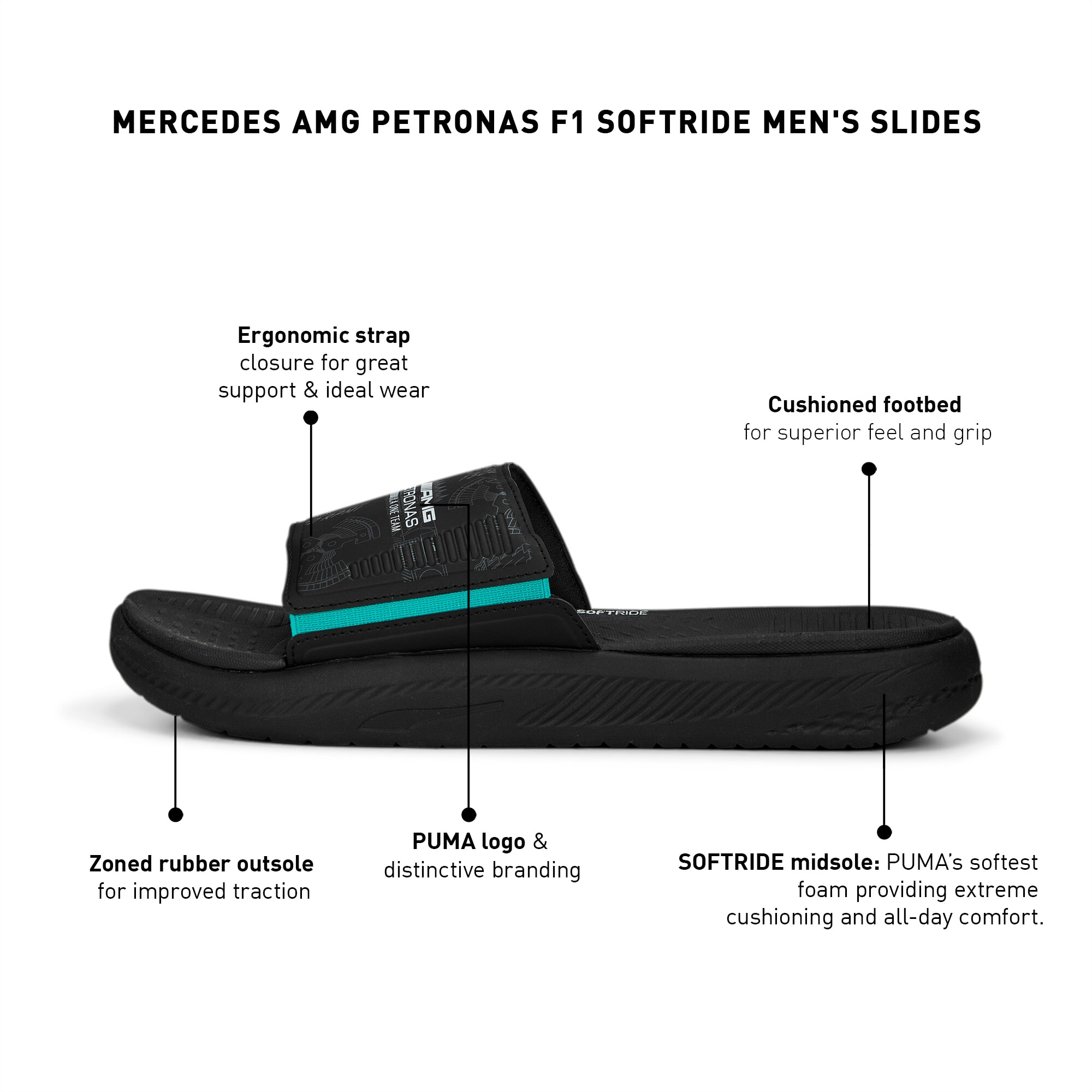 Puma mercedes amg new arrivals slides