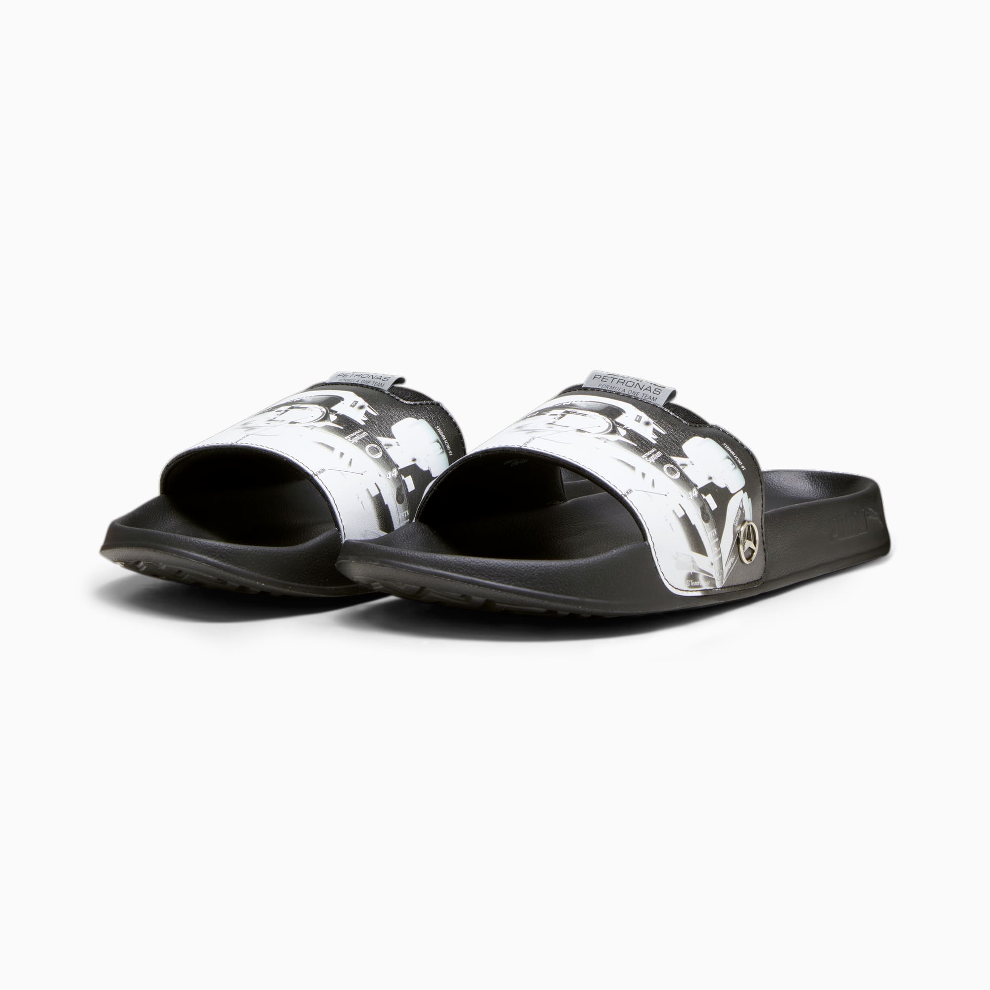 Puma mercedes on sale flip flops black