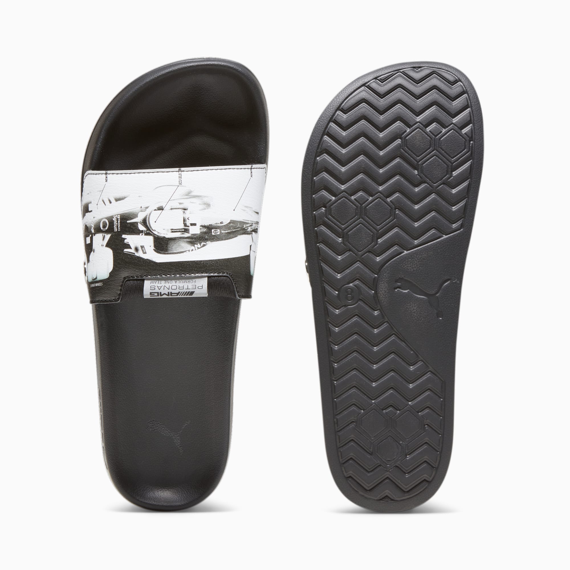 Mercedes AMG Petronas Motorsport Leadcat 2.0 Graphic Sandals