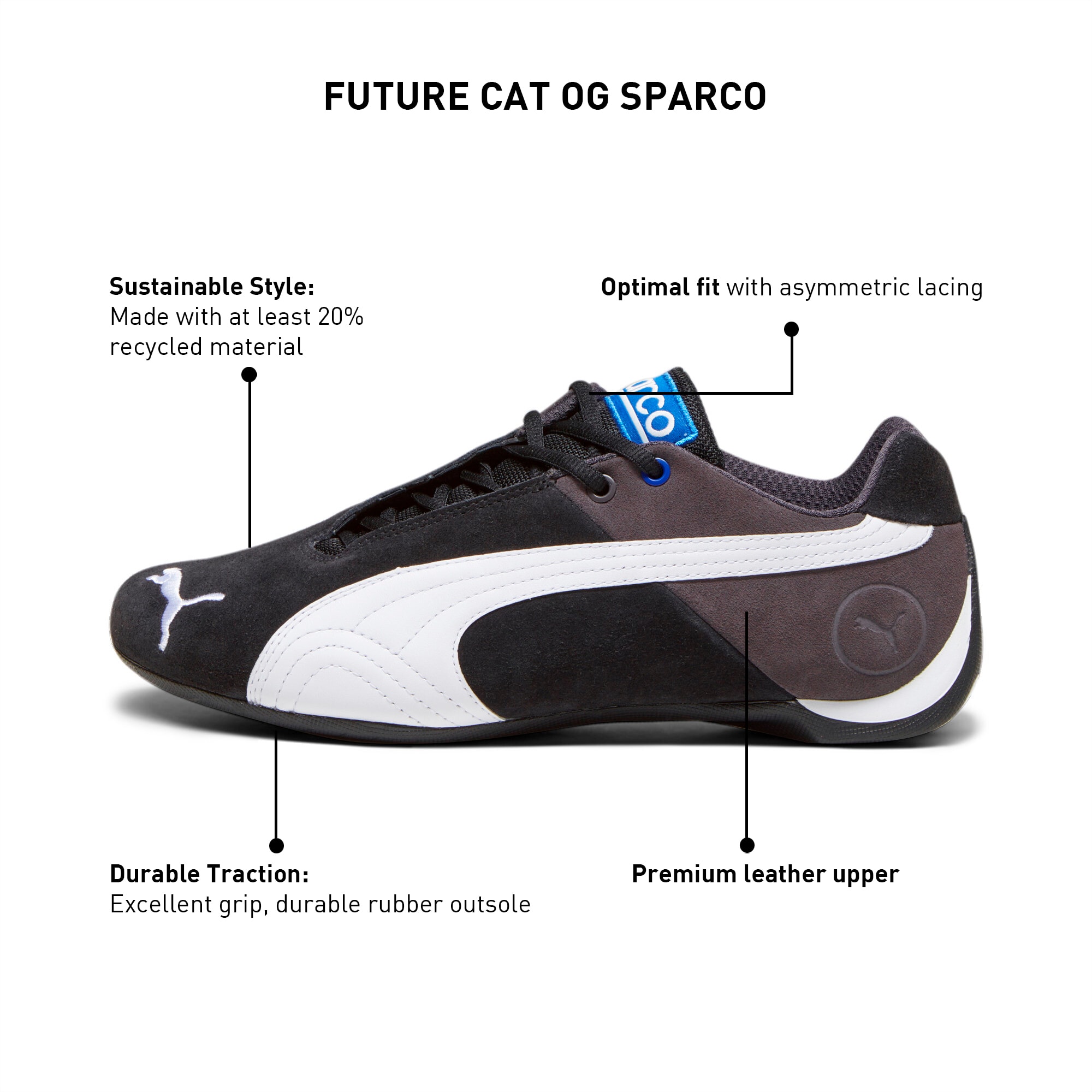 Future Cat OG Sparco Unisex Motorsport Shoes PUMA