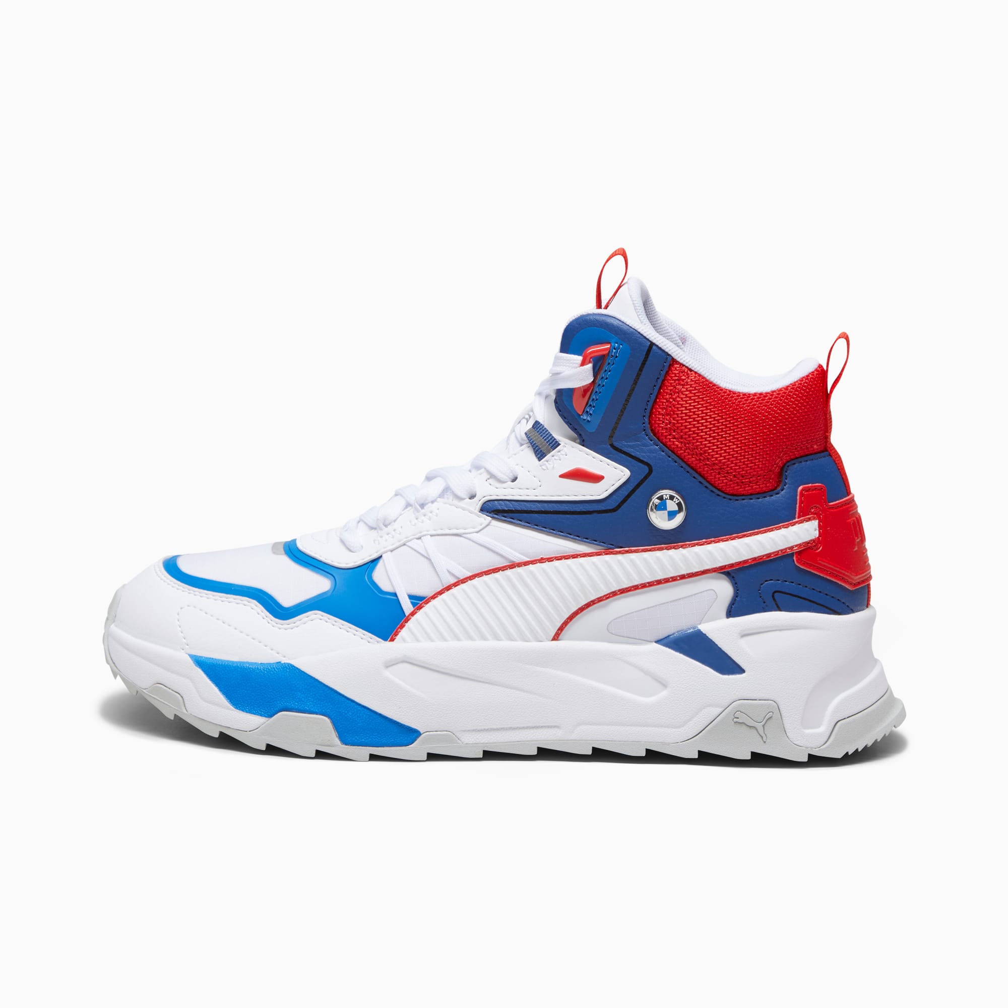 BMW M Motorsport Trinity Mid WTR Sneakers | PUMA White-Pro Blue | PUMA ...