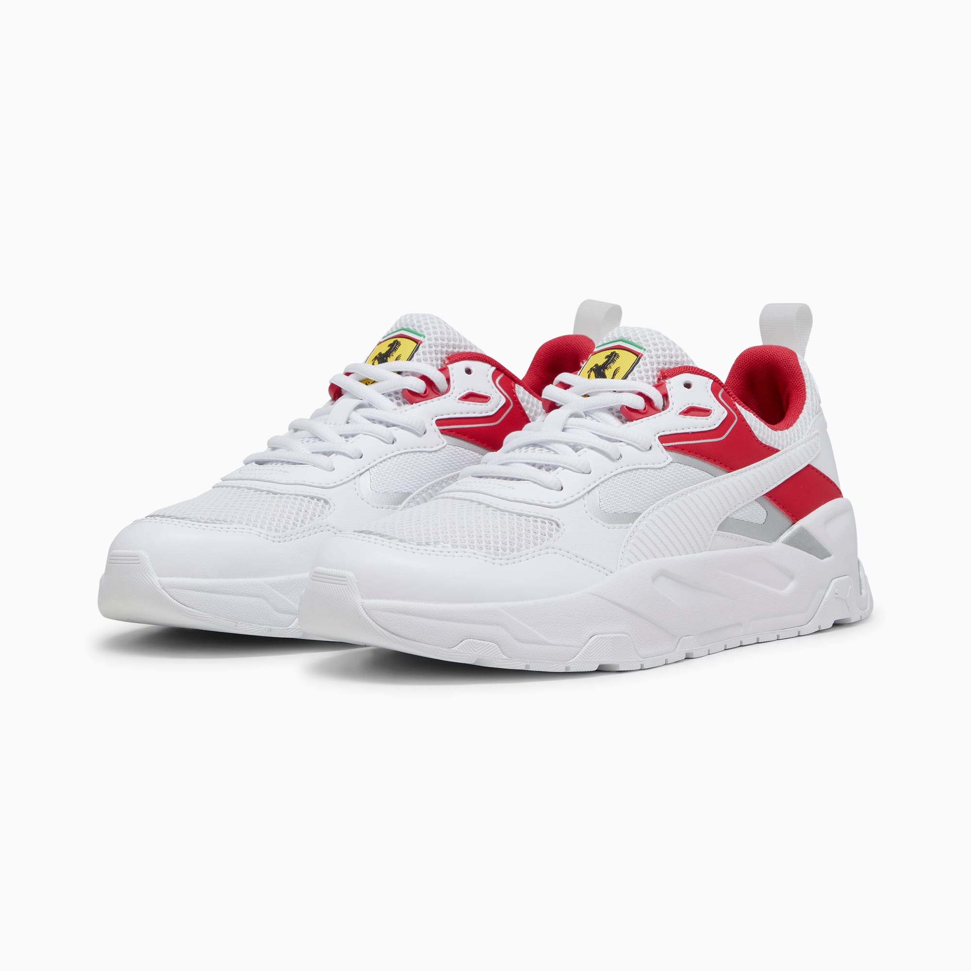 Scuderia Ferrari Trinity Mid WTR Sneakers, Beige, Puma