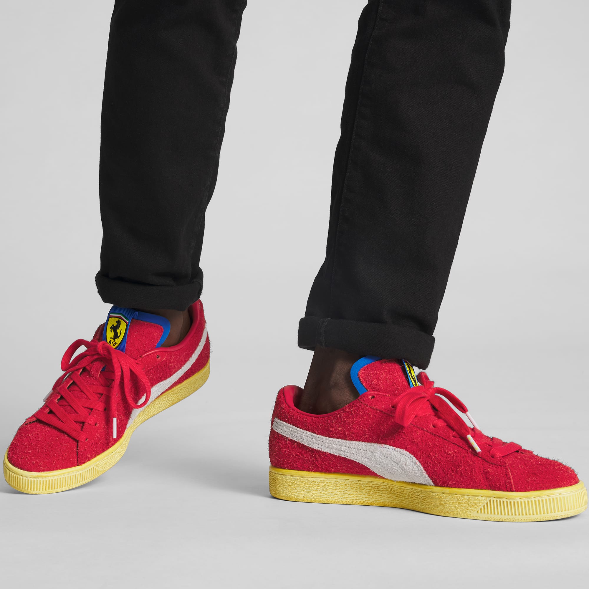 Puma ferrari top shoes suede