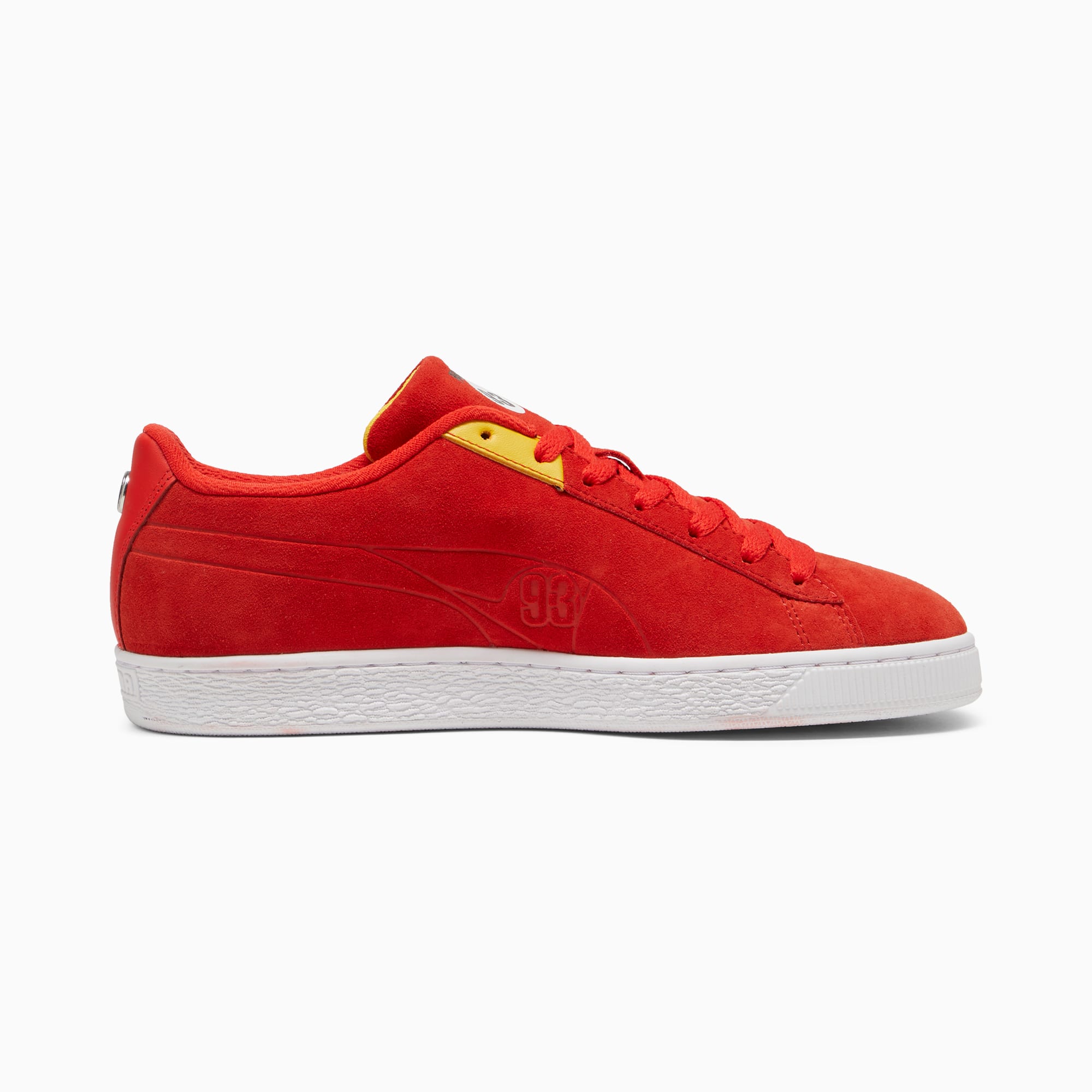 PUMA BMW M Motorsport Suede Calder Pop Red UK 10