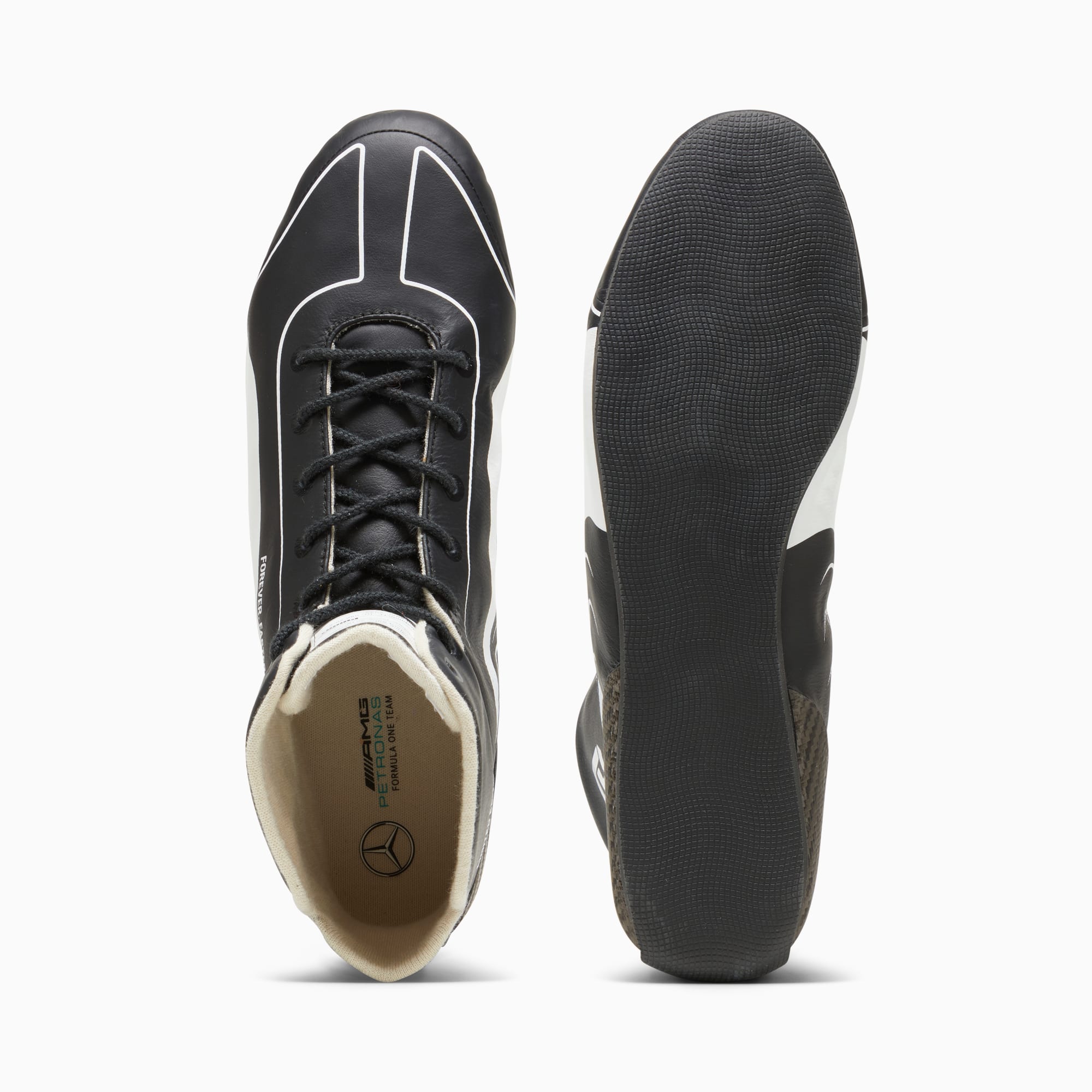 Mercedes AMG PETRONAS Speedcat Pro George Russell PUMA 75th Year Anniversary Celebration Men s Driving Shoes PUMA