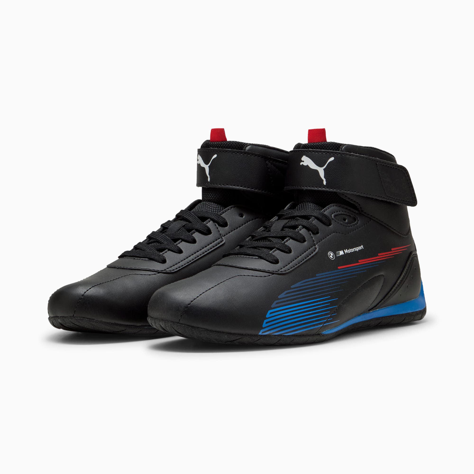 Chaussures de sports automobiles mi-hautes Neo Cat 2.0 BMW M Motorsport, PUMA Black-Cool Cobalt, large