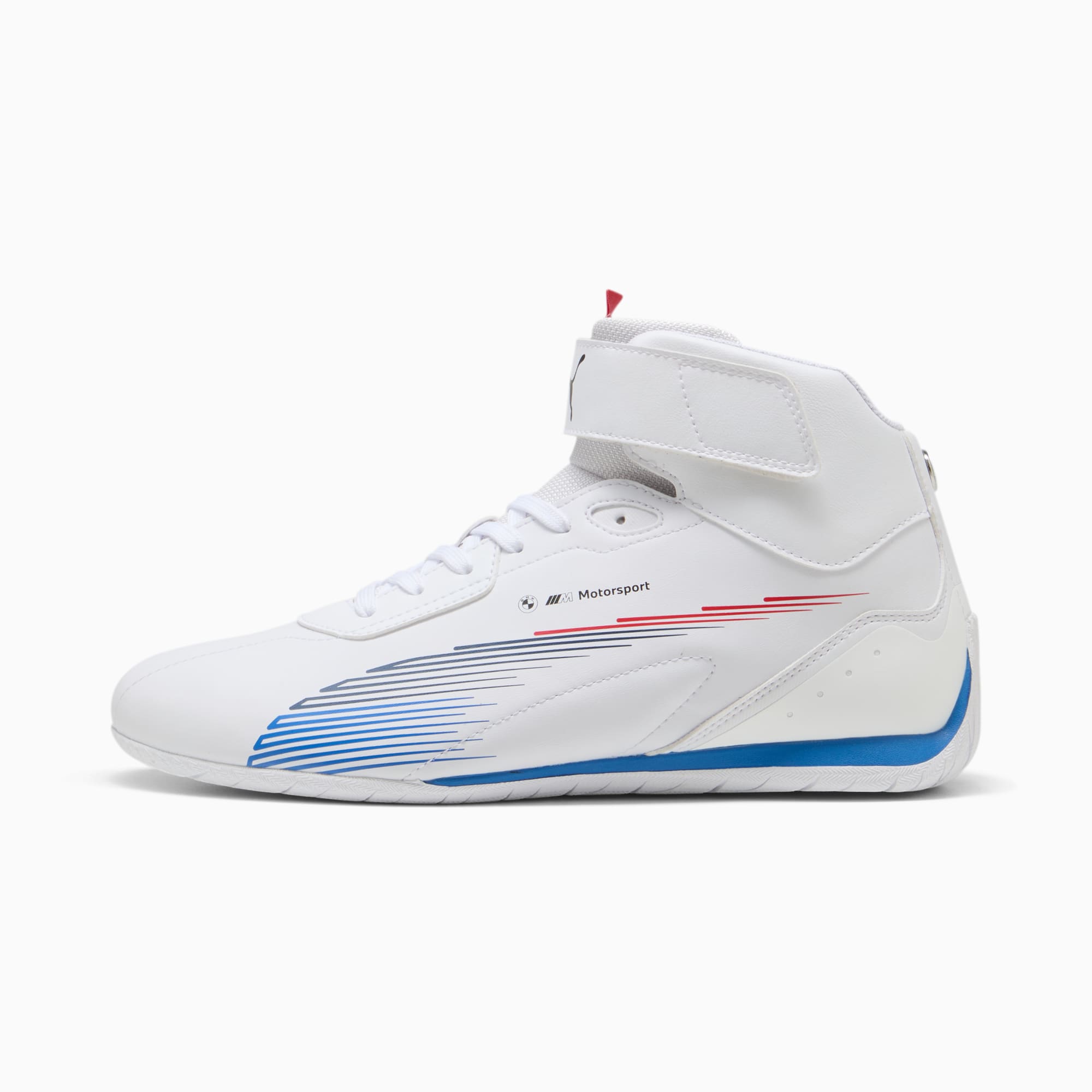 BMW M Motorsport Neo Cat Mid 2.0 Shoes Unisex, PUMA White-Cool Cobalt, large