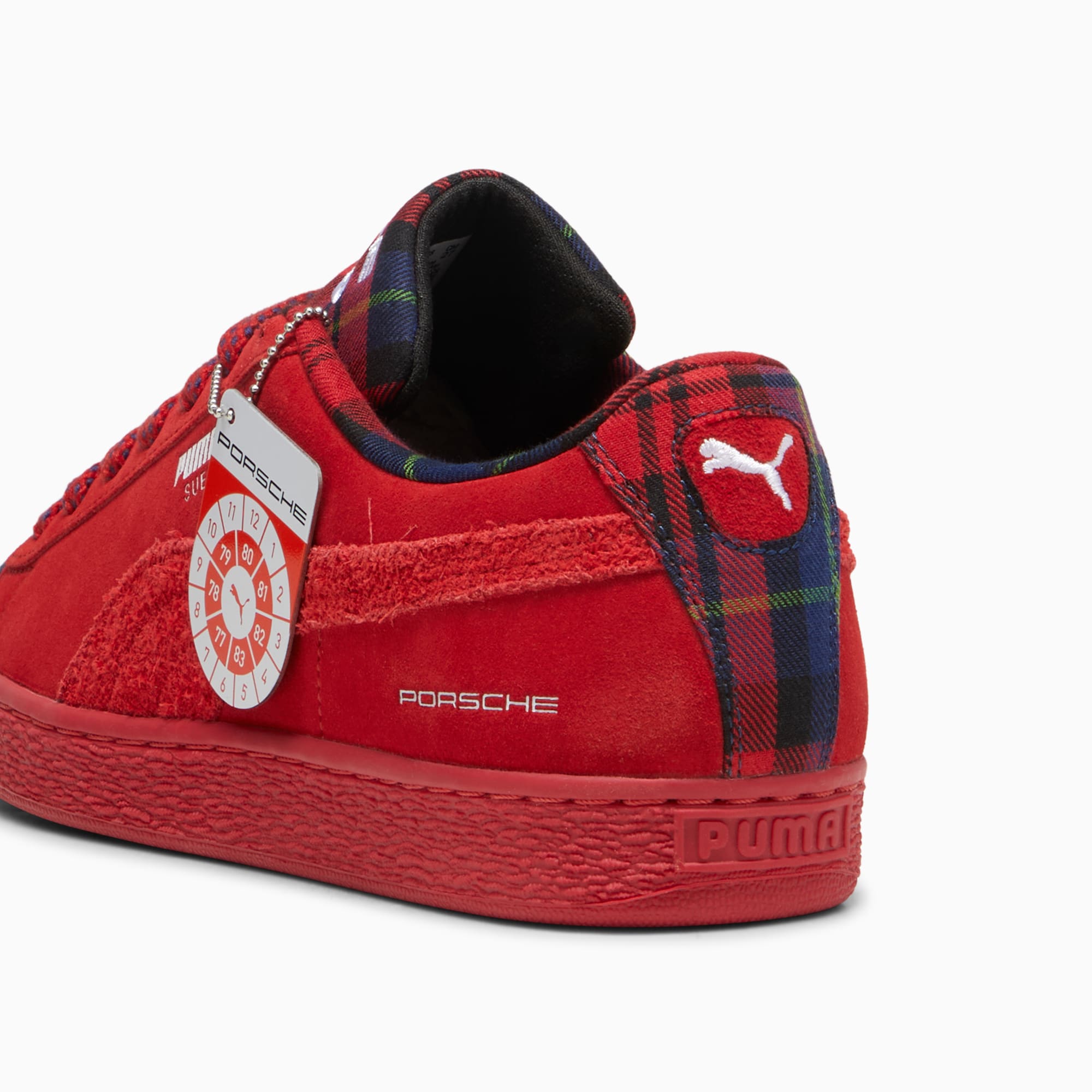 Puma checkered shoes discount