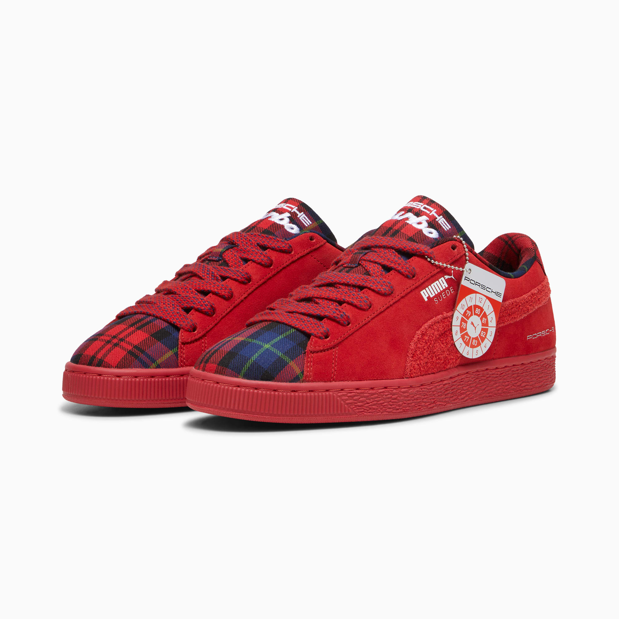 Porsche Legacy Suede Classic Tartan Sneakers PUMA
