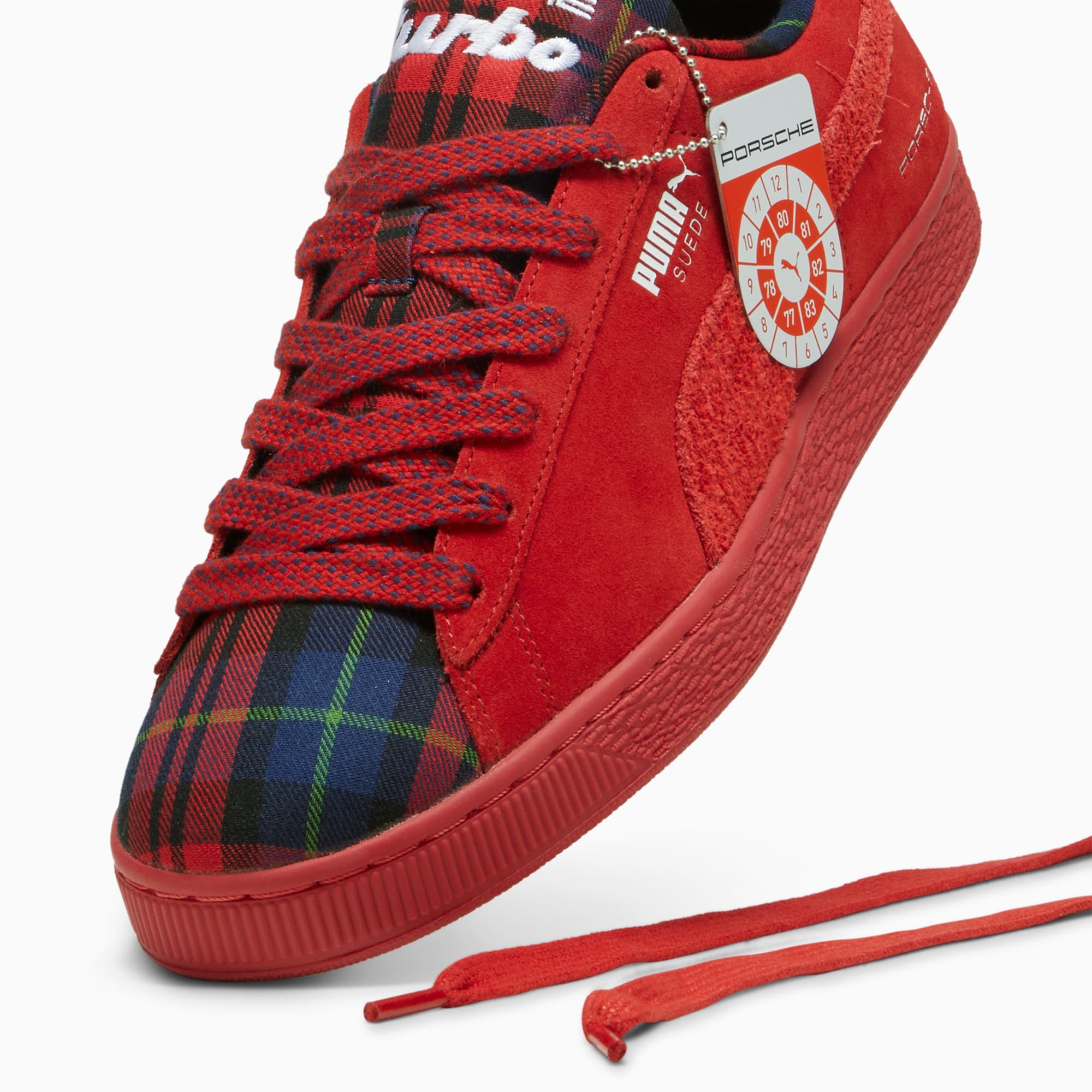 Porsche Legacy Suede Classic Tartan Sneakers