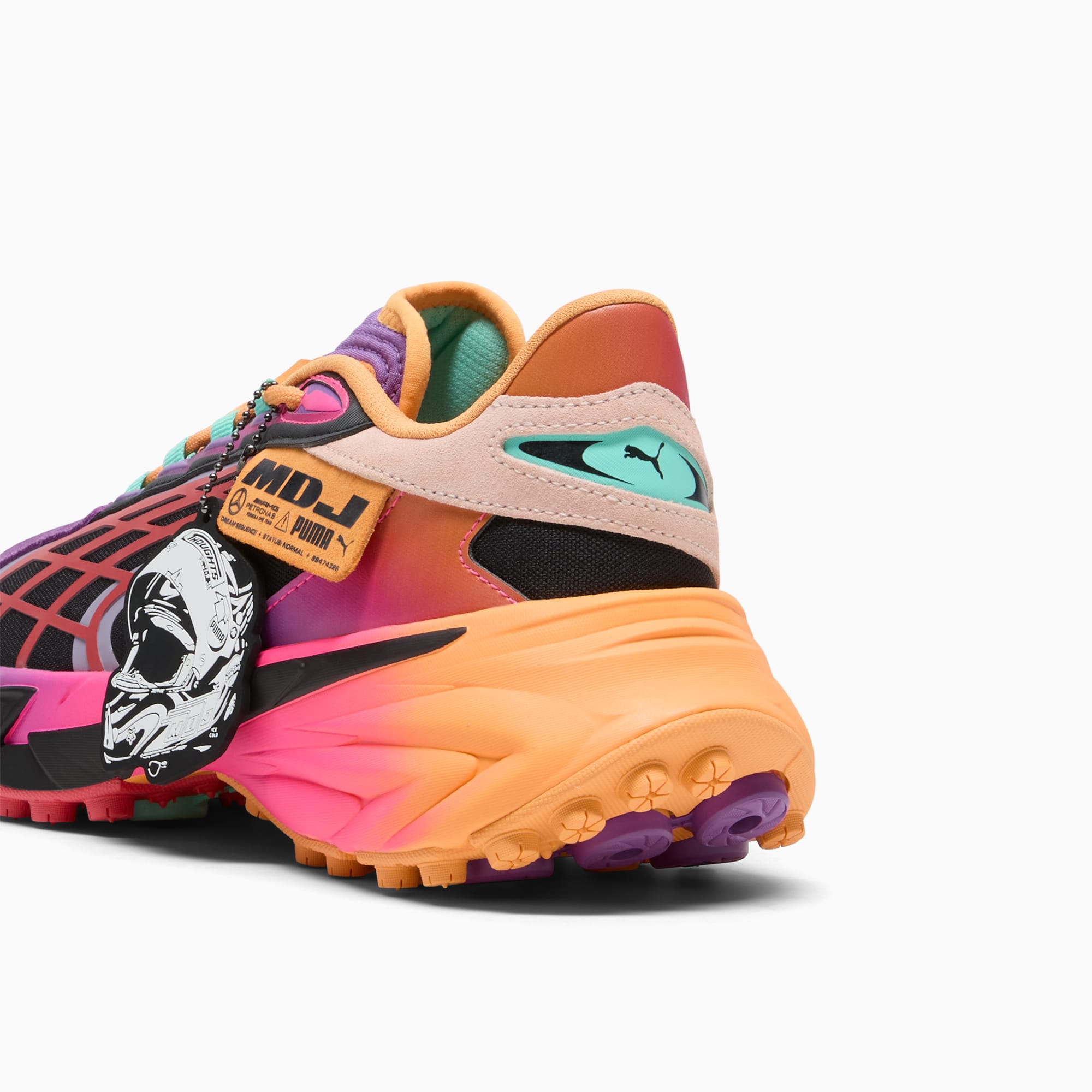 Mercedes-AMG Petronas F1® Team x Mad Dog Jones Spirex Running Sneakers |  PUMA