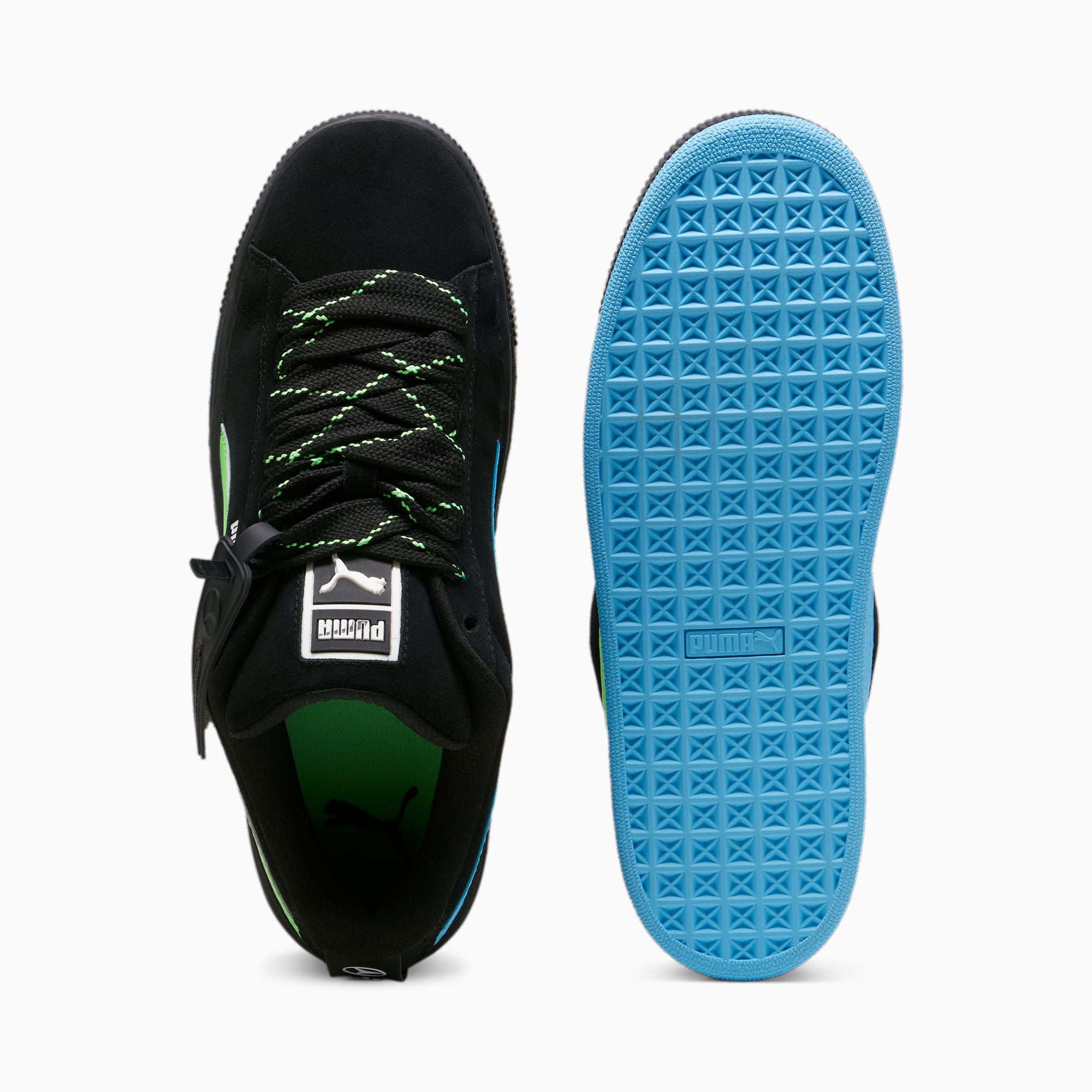 Mercedes-AMG Petronas F1® Suede XL Neon Sneakers Unisex