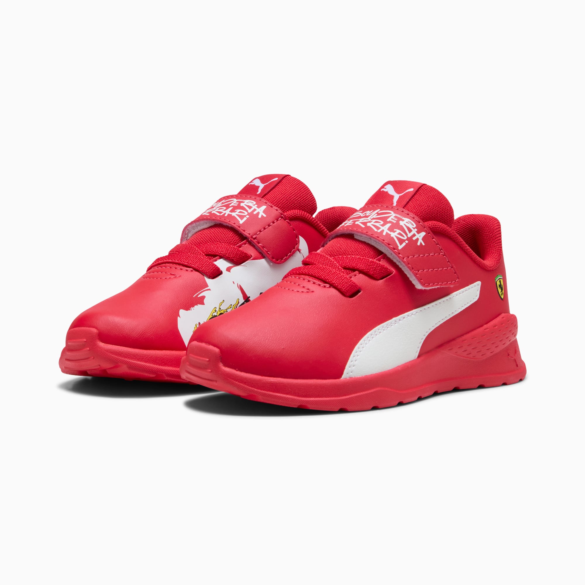 Scuderia Ferrari HP Anzarun Sneakers Kids, Rosso Corsa-PUMA White, large