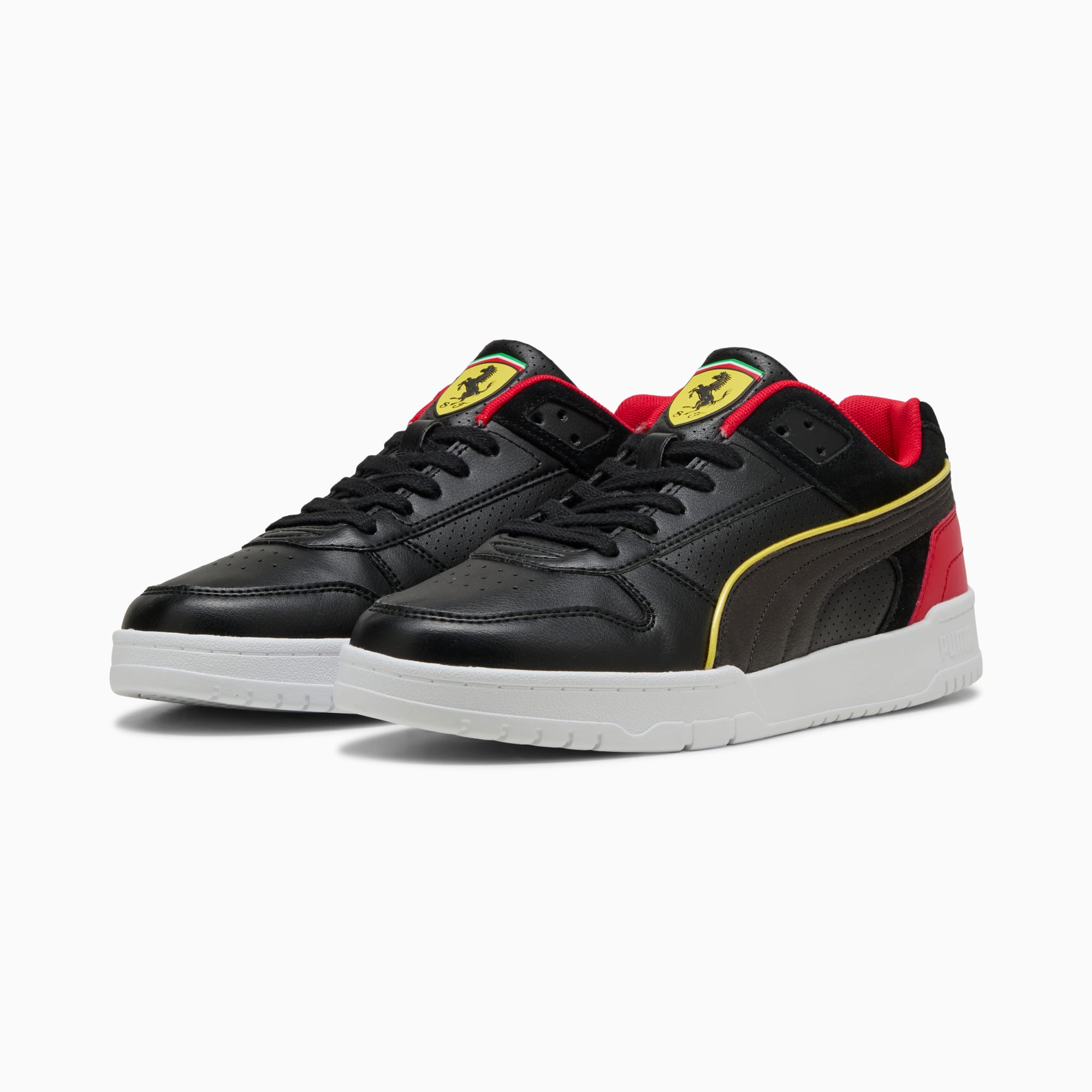 Scuderia Ferrari HP RBD Game Low Sneakers, PUMA Black-Rosso Corsa, large