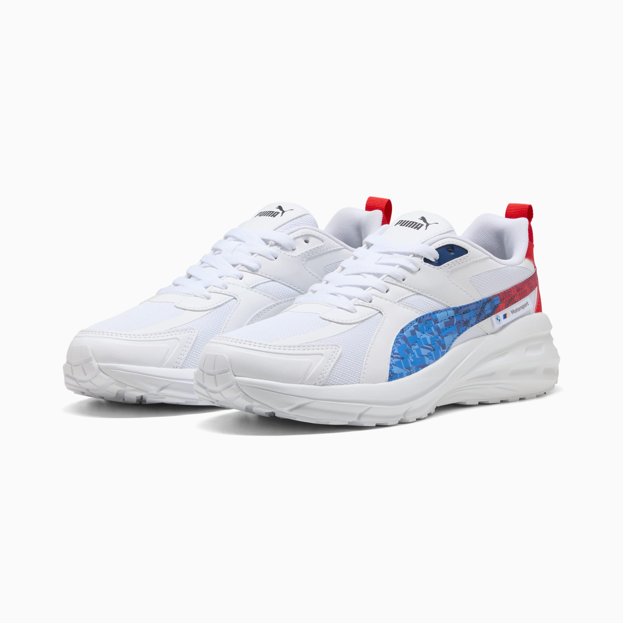 BMW M Motorsport Hypnotic LS Sneakers Unisex, PUMA White-Pop Red, large