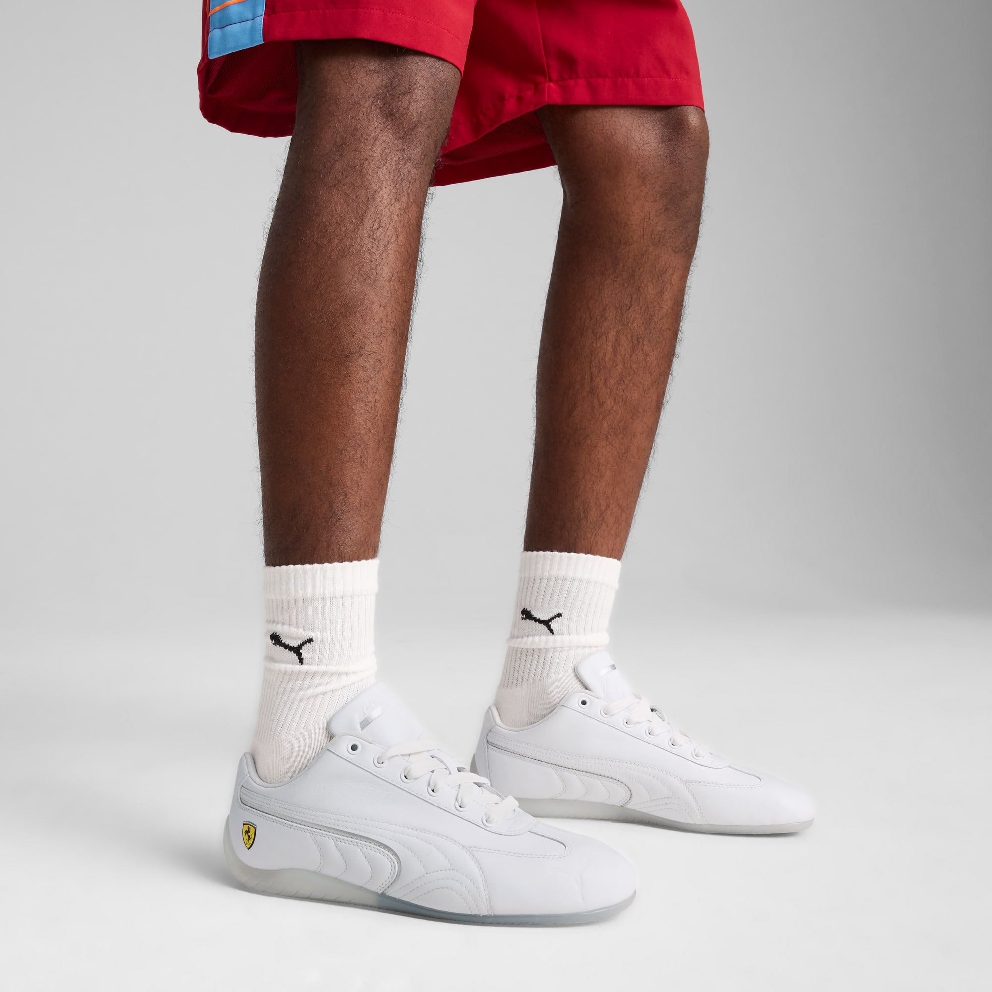 Sneakersy unisex Scuderia Ferrari Speedcat Miami, PUMA White-PUMA White, large