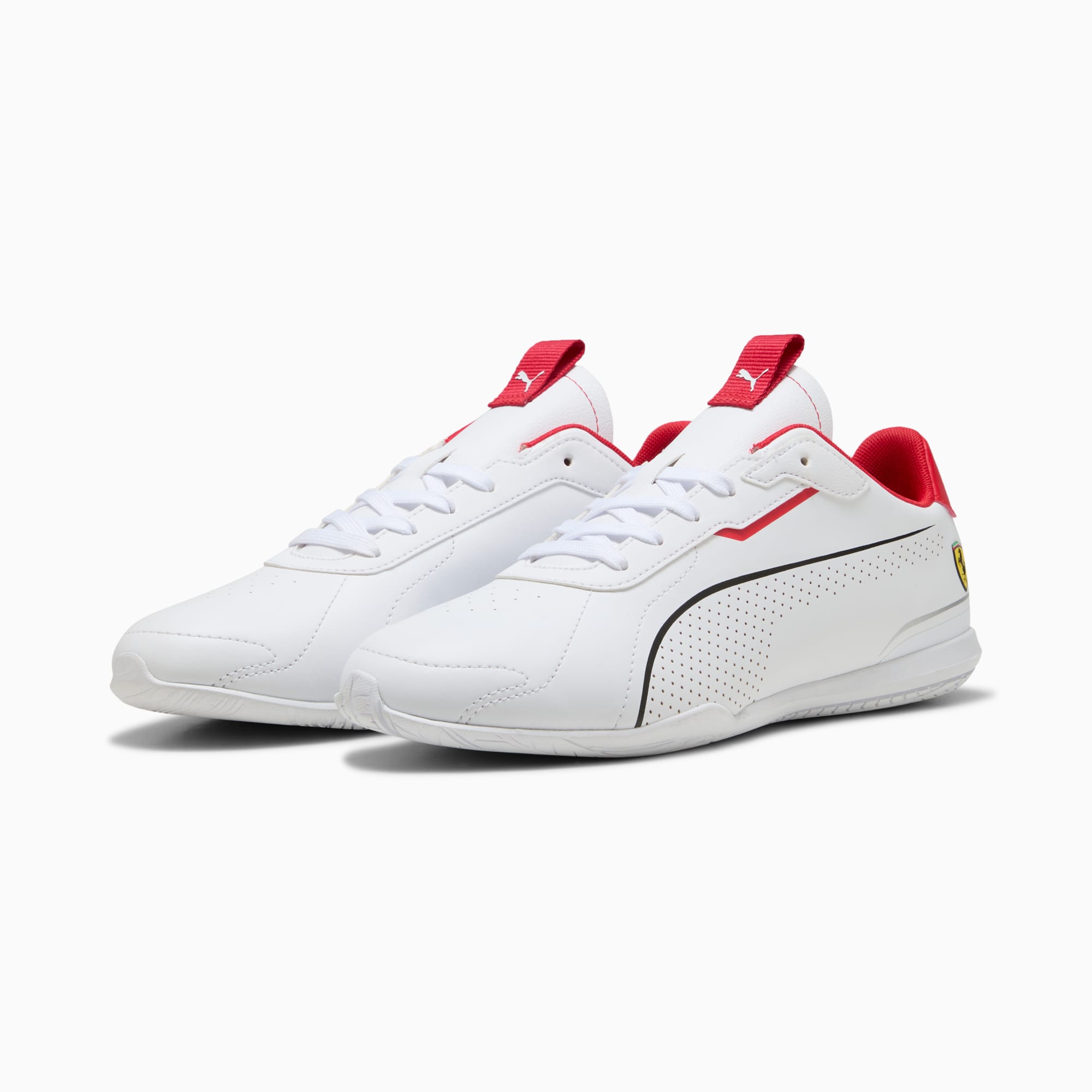 Scuderia Ferrari Neo Cat 3.0 Sneakers Unisex, PUMA White-Rosso Corsa, large