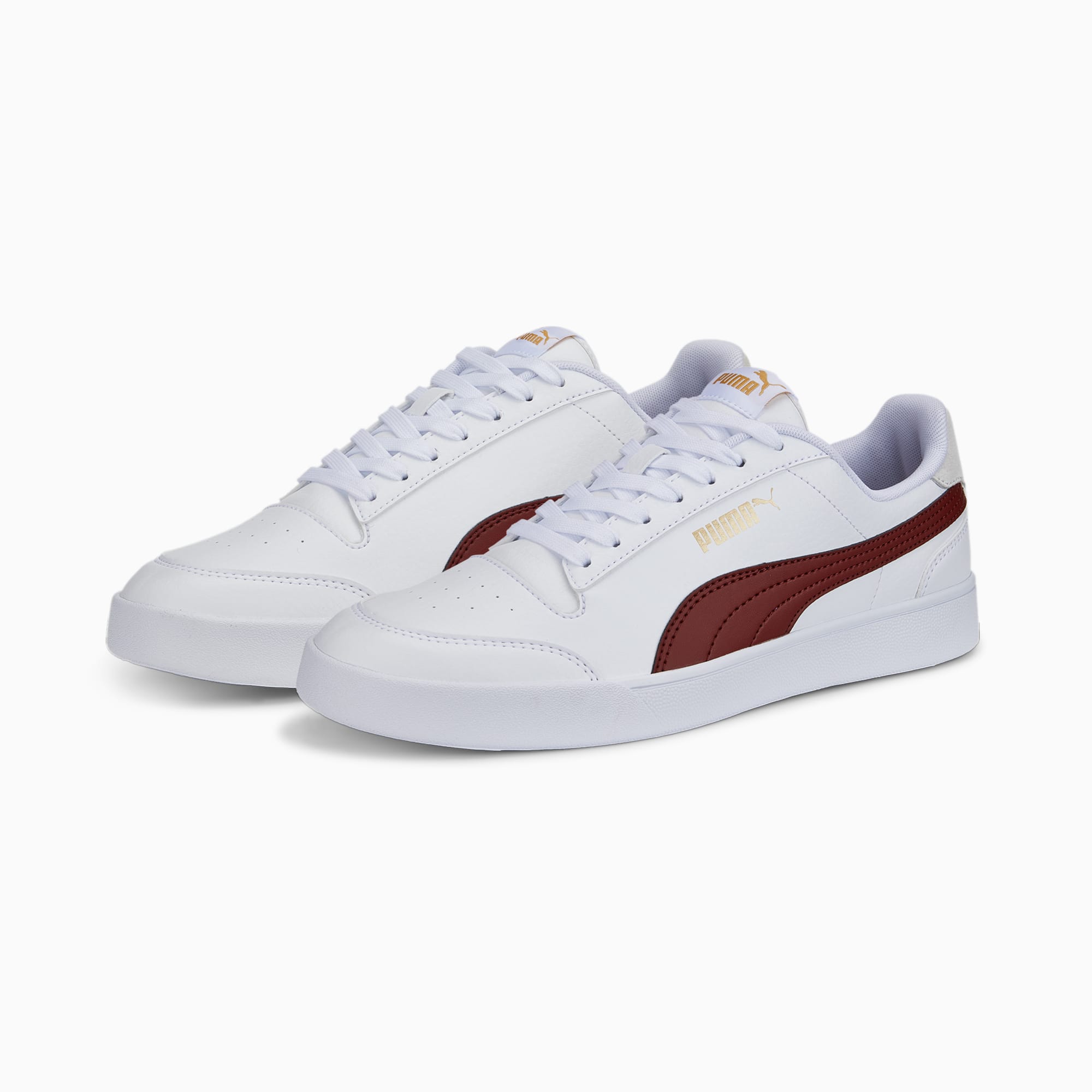 Puma white sales puma team gold