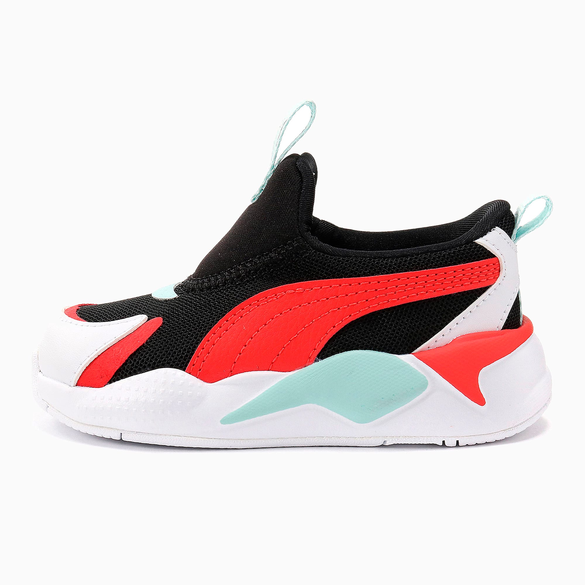 Puma公式 ベビー キッズ Rs X3 スリッポン Inf スニーカー 12 16cm ローカットシューズ ボーイズ ガールズ Puma Black Poppy Red プーマ ボーイズシューズ プーマ