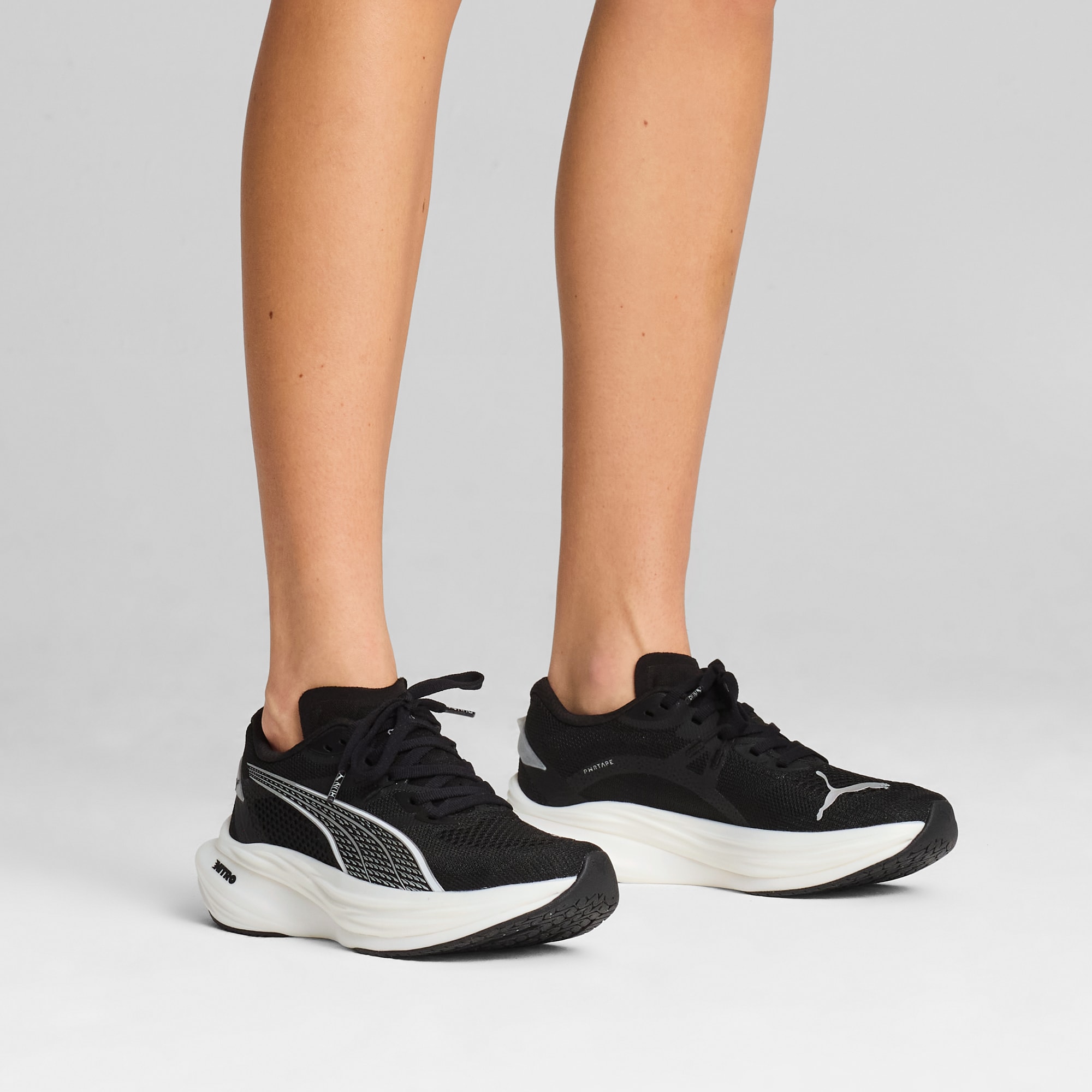 Deviate NITRO™ 3 Running Shoes Women, PUMA Black-PUMA White-PUMA Silver, large