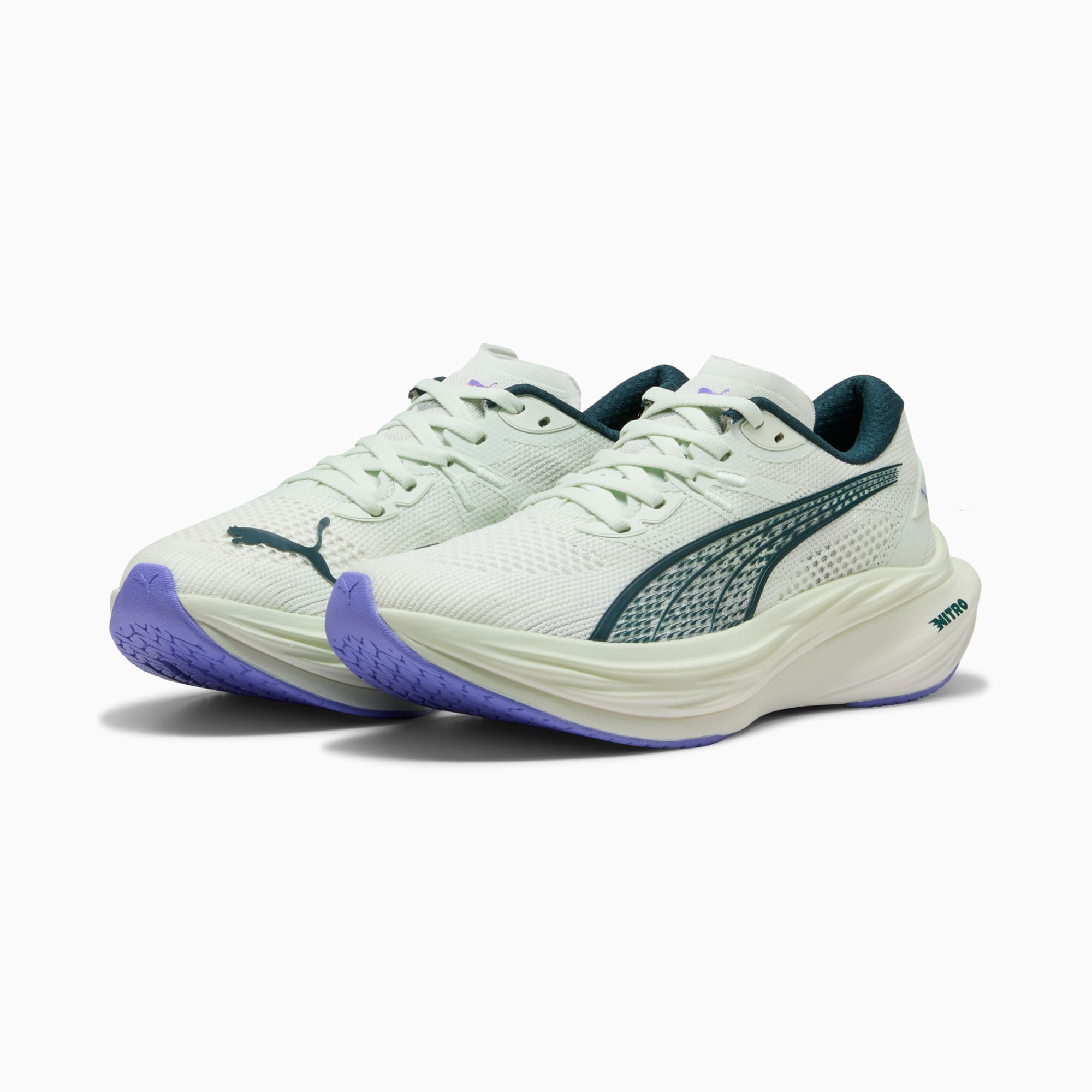 Deviate NITRO™ 3 hardloopschoenen voor dames, Sage Frost-Green Terrain, large