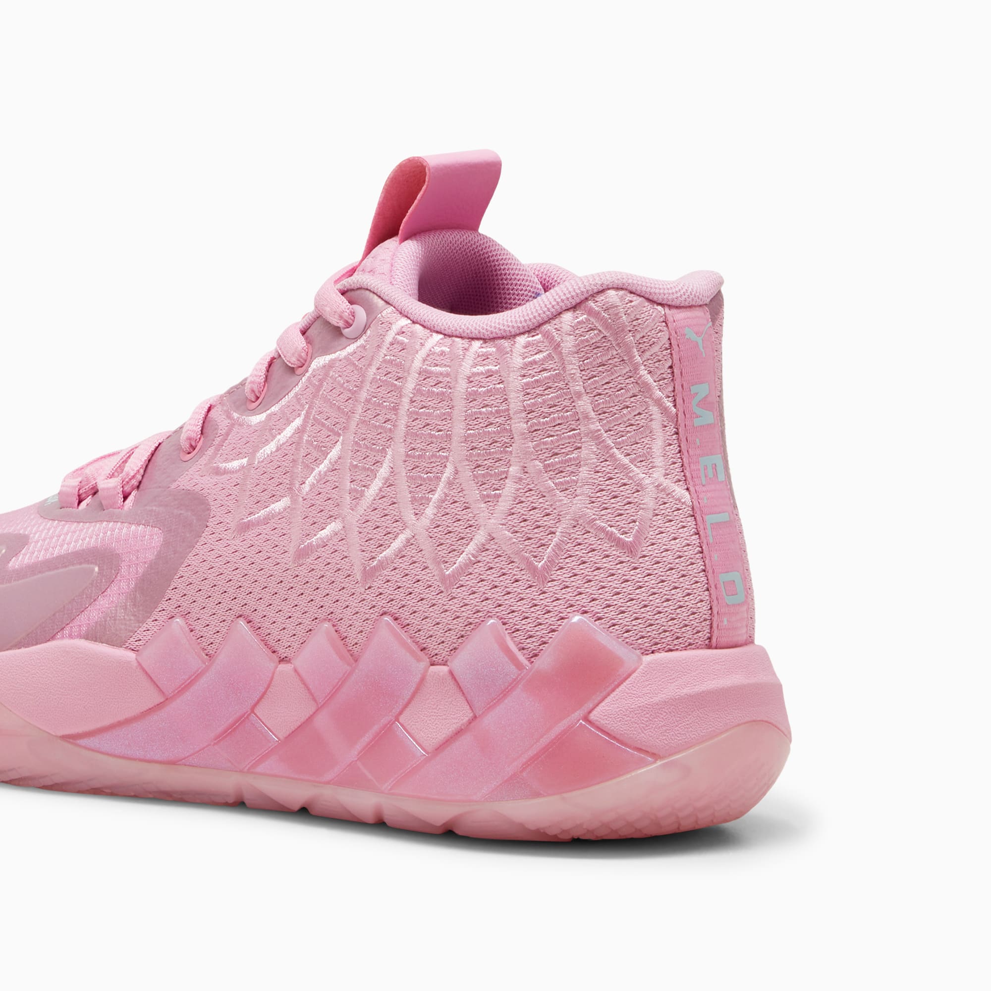 MB.01 Iridescent Basketball Shoes Lilac Chiffon Light Aqua